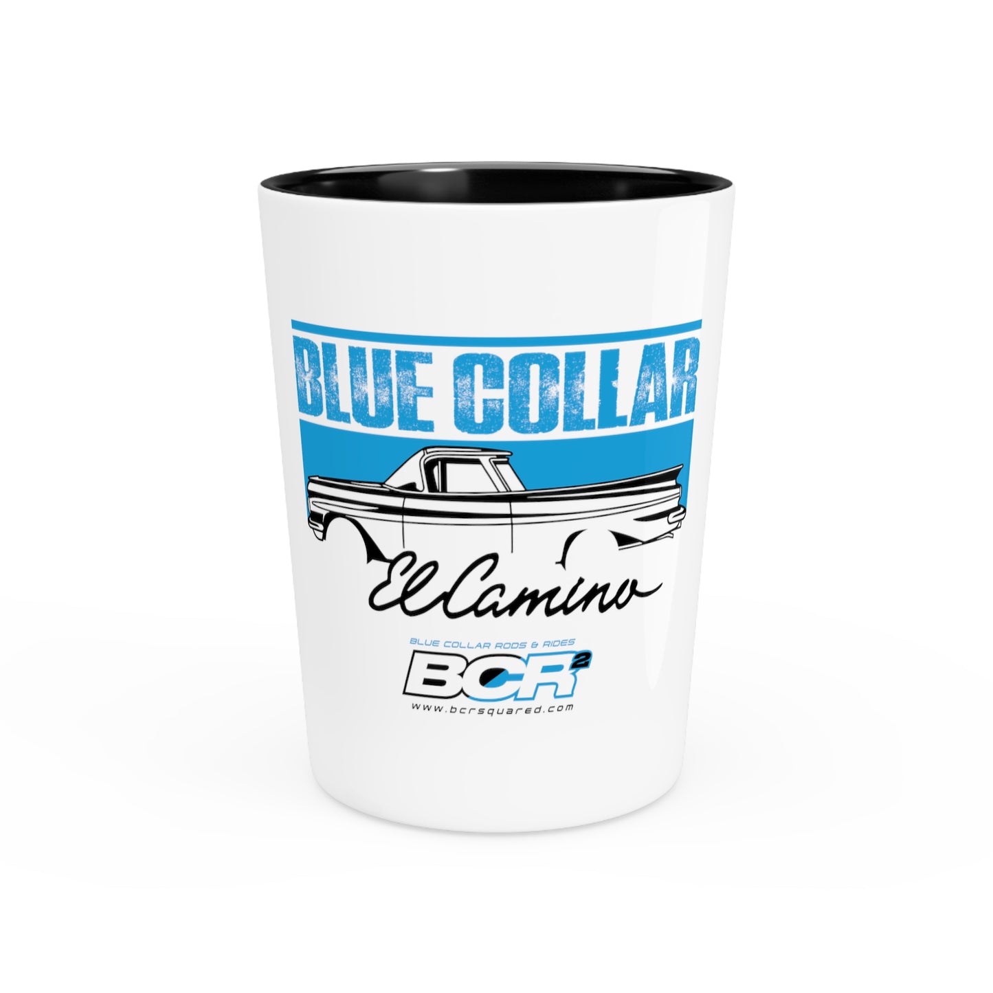 Blue Collar El Camino Shot Glass