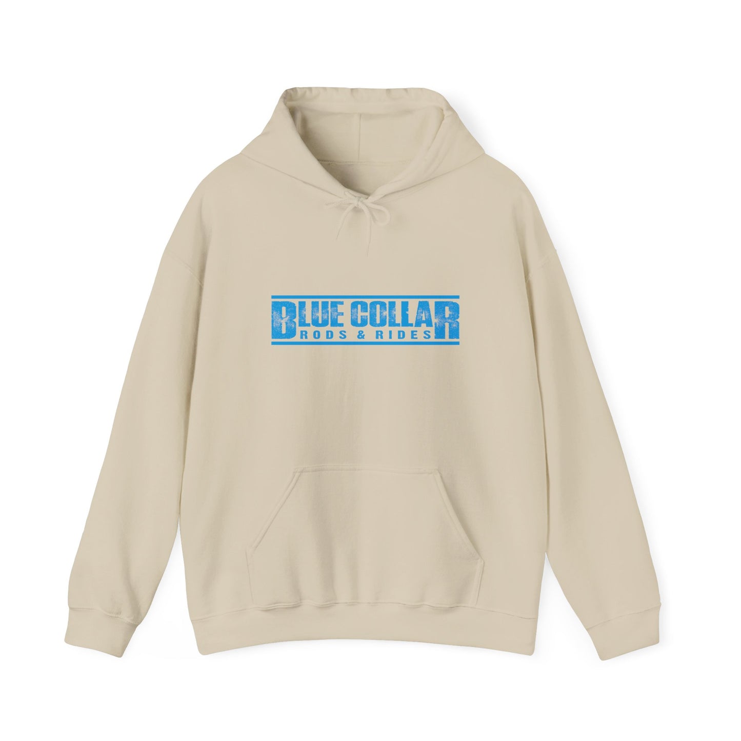 Blue Collar Block Logo Hoodie