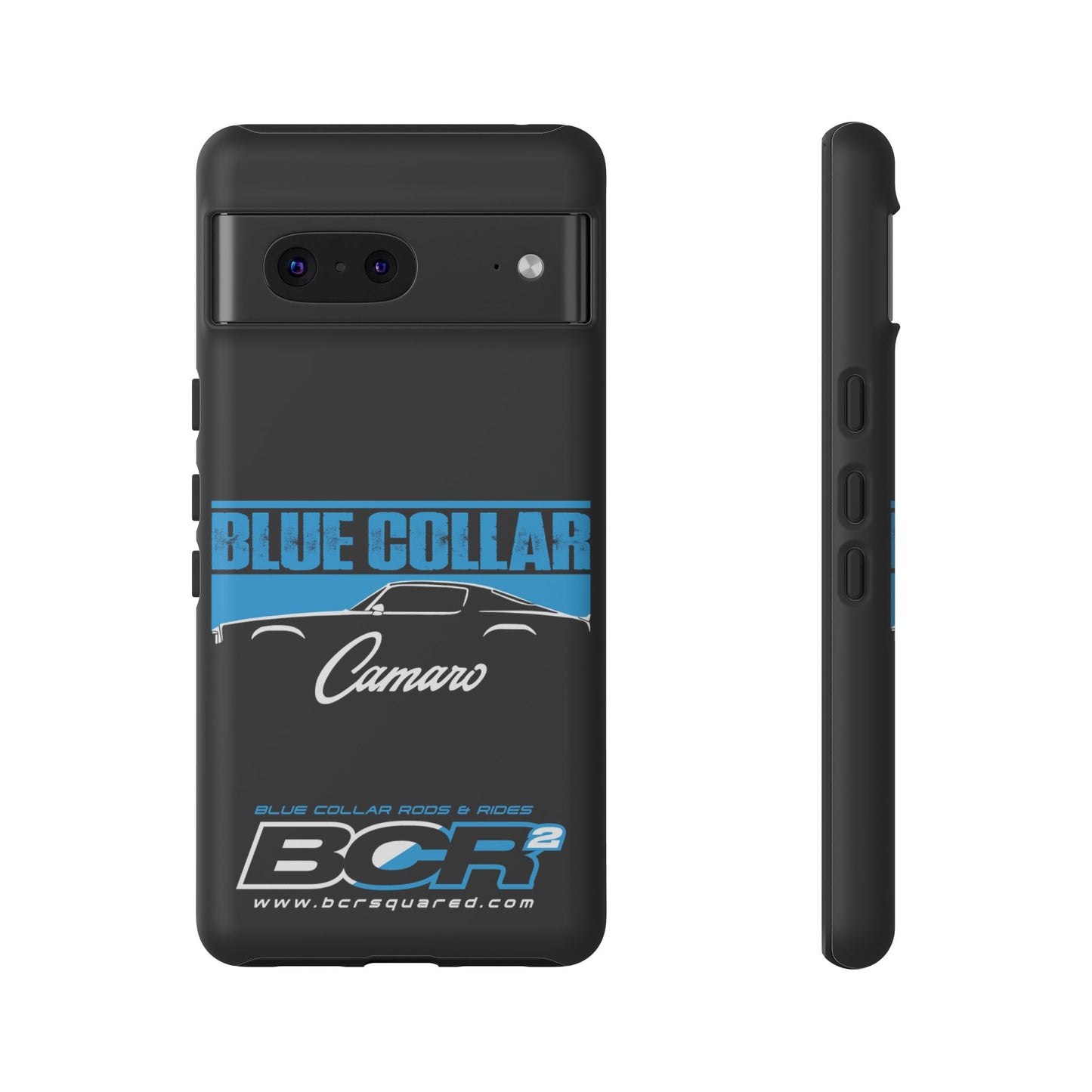 Blue Collar 2nd Gen Camaro Black Phone Cases