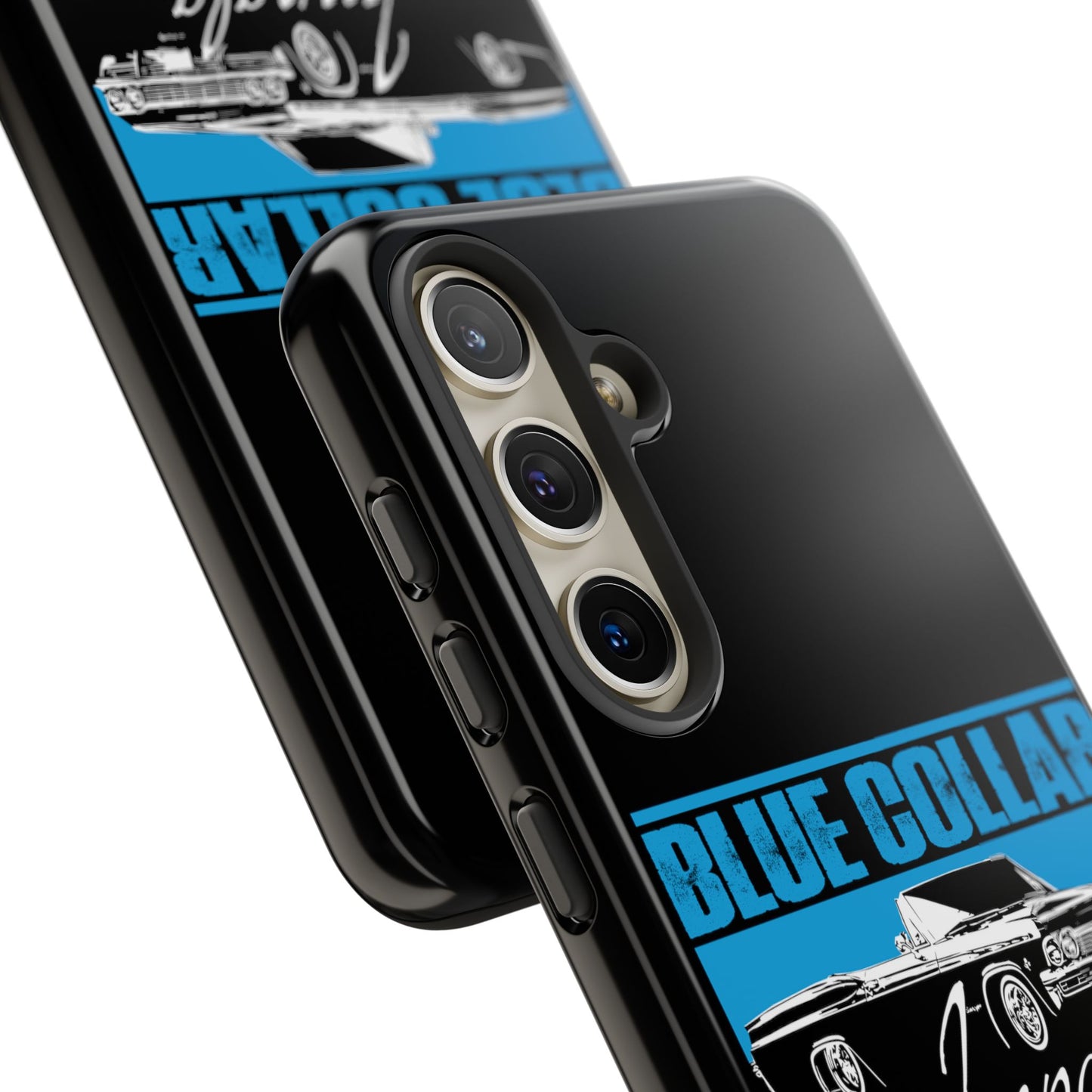 Blue Collar Impala Black Phone Cases