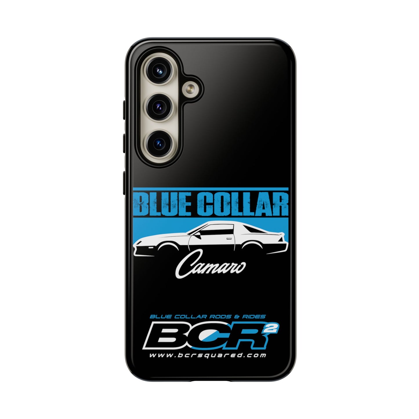 Blue Collar 3rd Gen Camaro Black Phone Cases