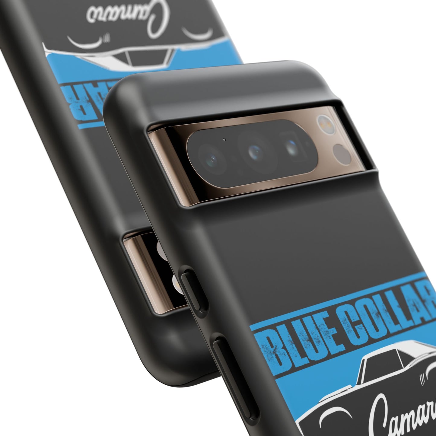 Blue Collar 1st Gen Camaro Black Phone Cases