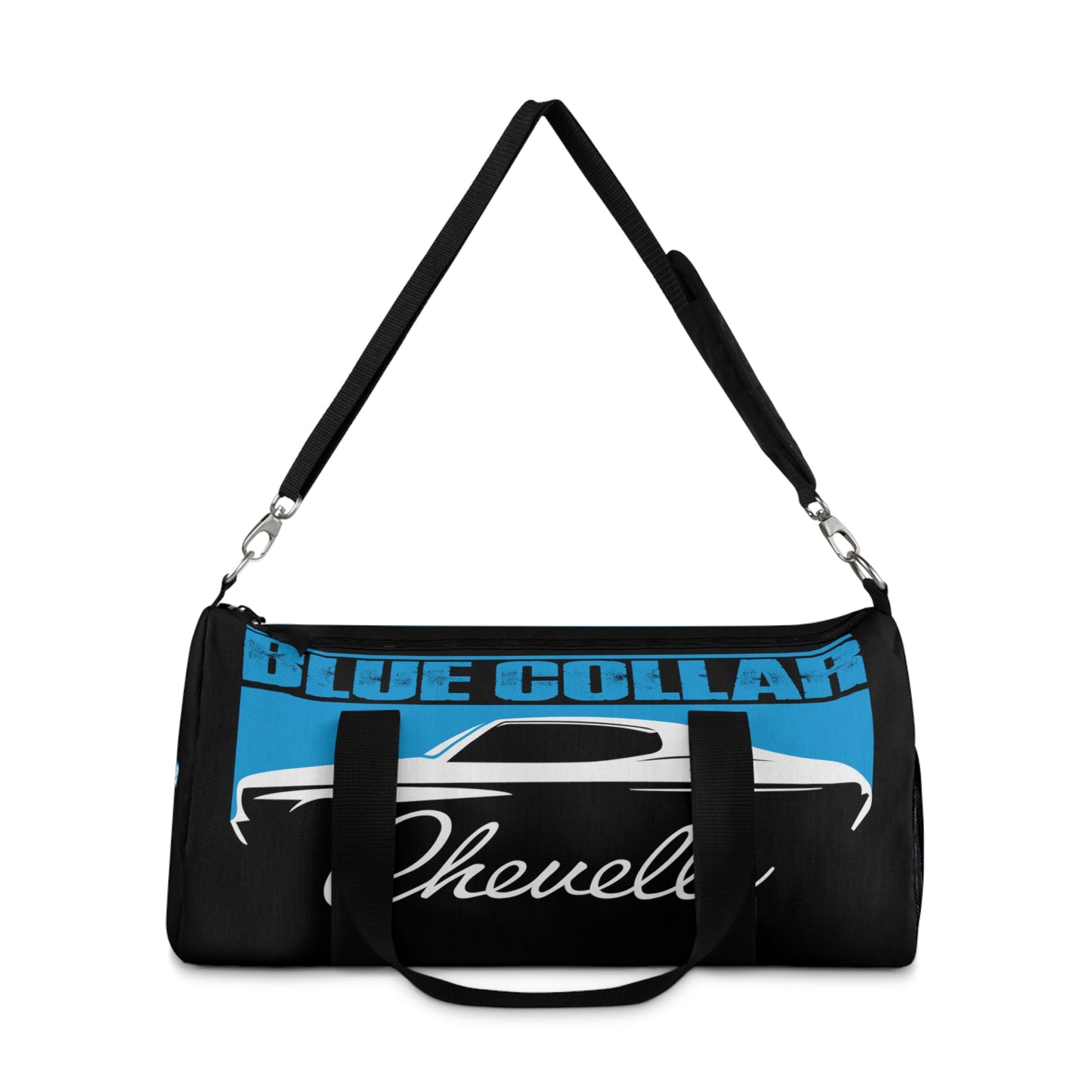 Blue Collar Chevelle Black Duffel Bag