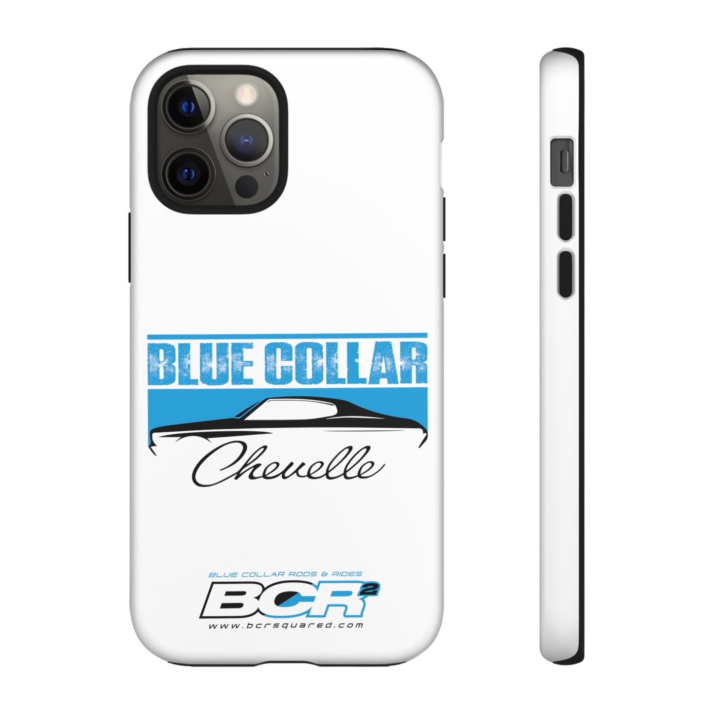 Blue Collar Chevelle White Phone Case