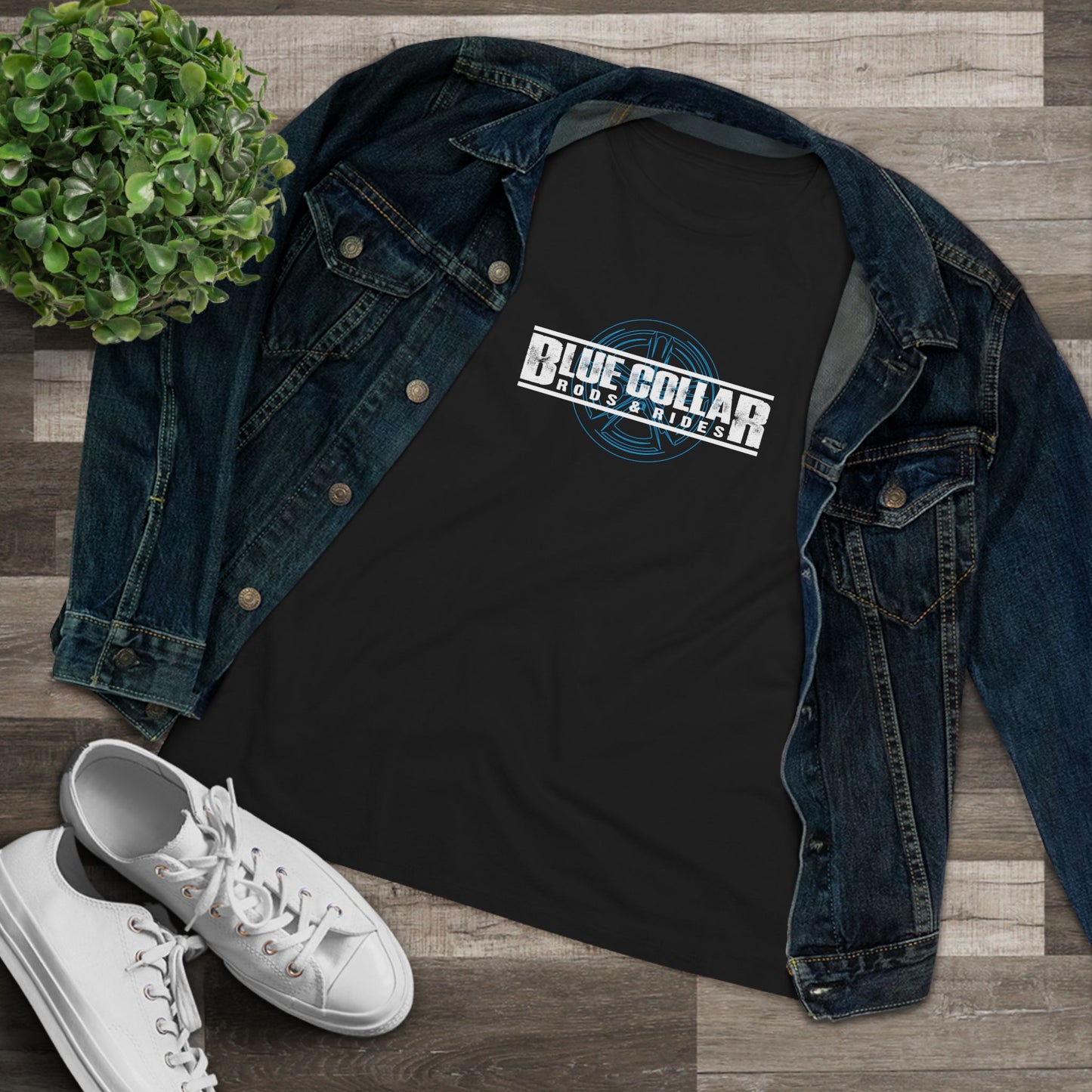 Blue Collar Wheel Women's Tee