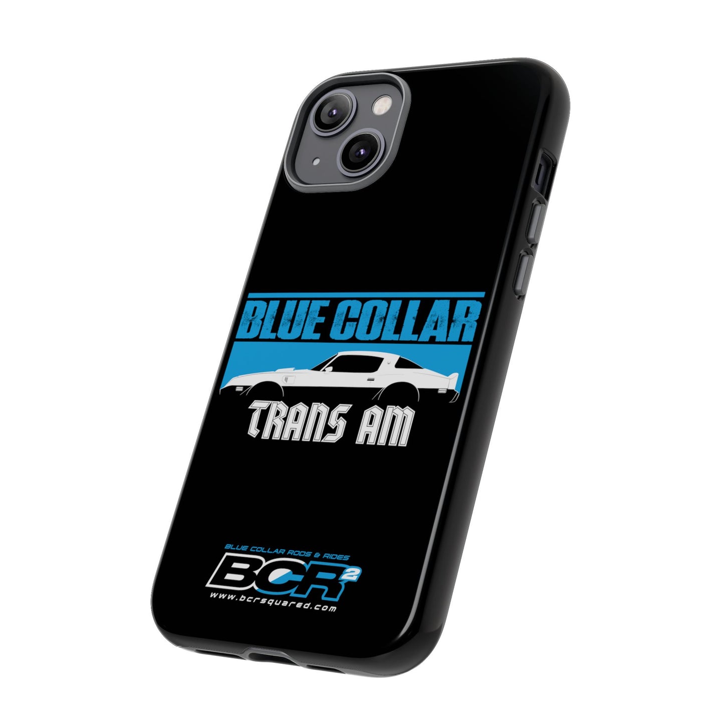 Blue Collar Black Phone Case