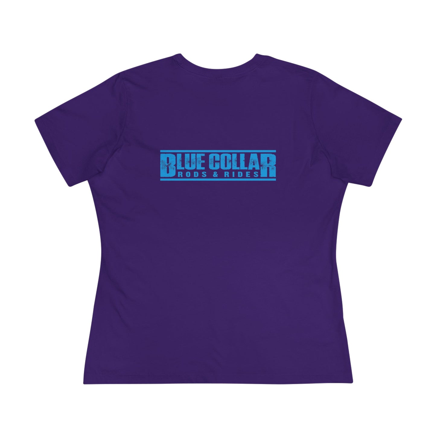 Blue Collar Block Logo Women's Tee