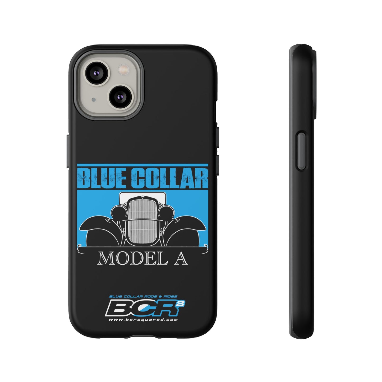 Blue Collar Model A Black Phone Case