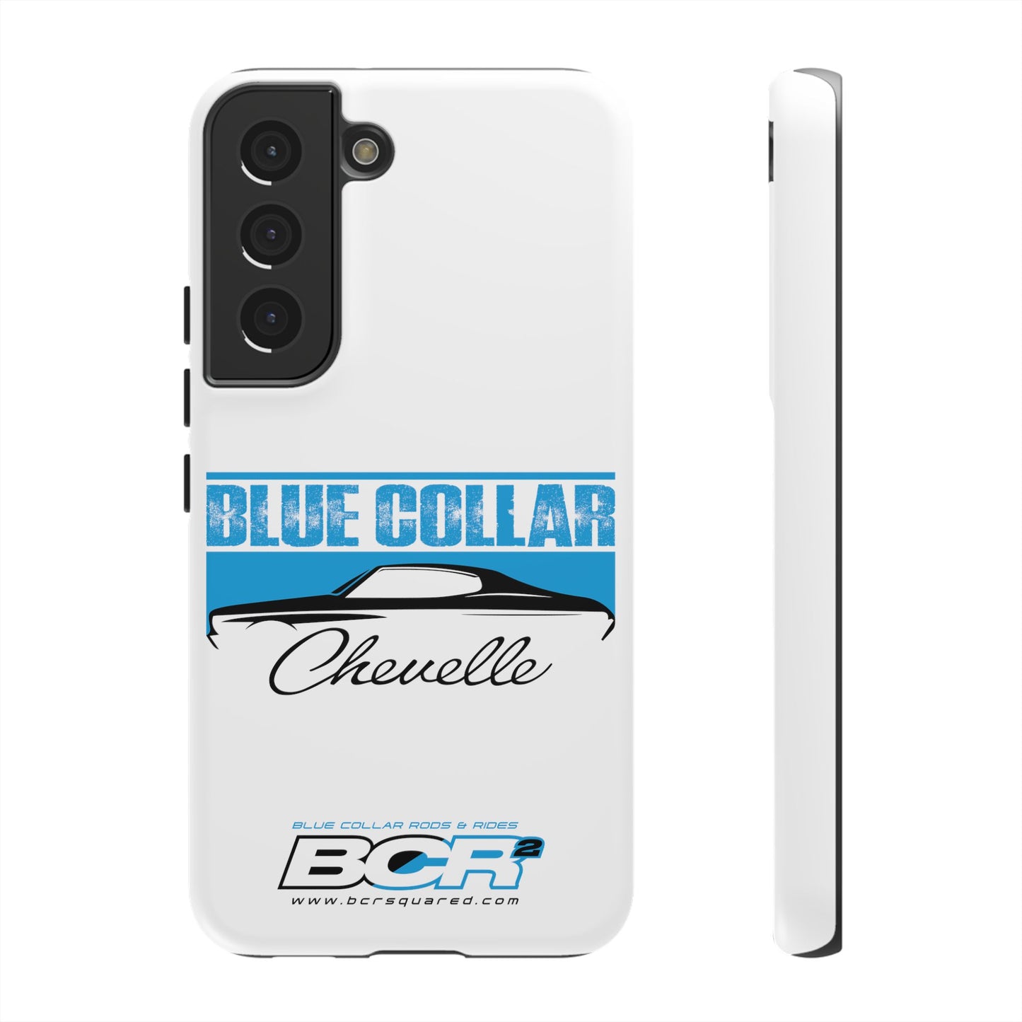 Blue Collar Chevelle White Phone Case