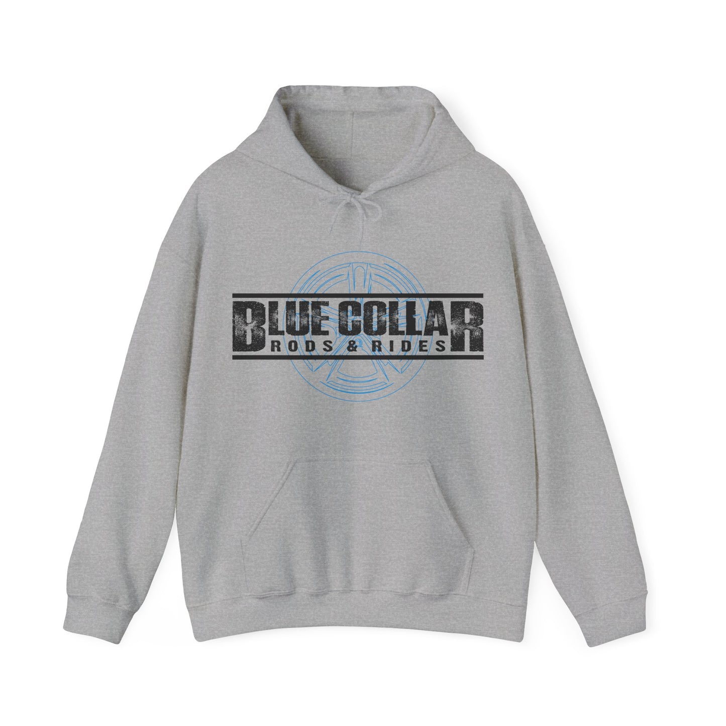 Blue Collar Wheel Hoodie