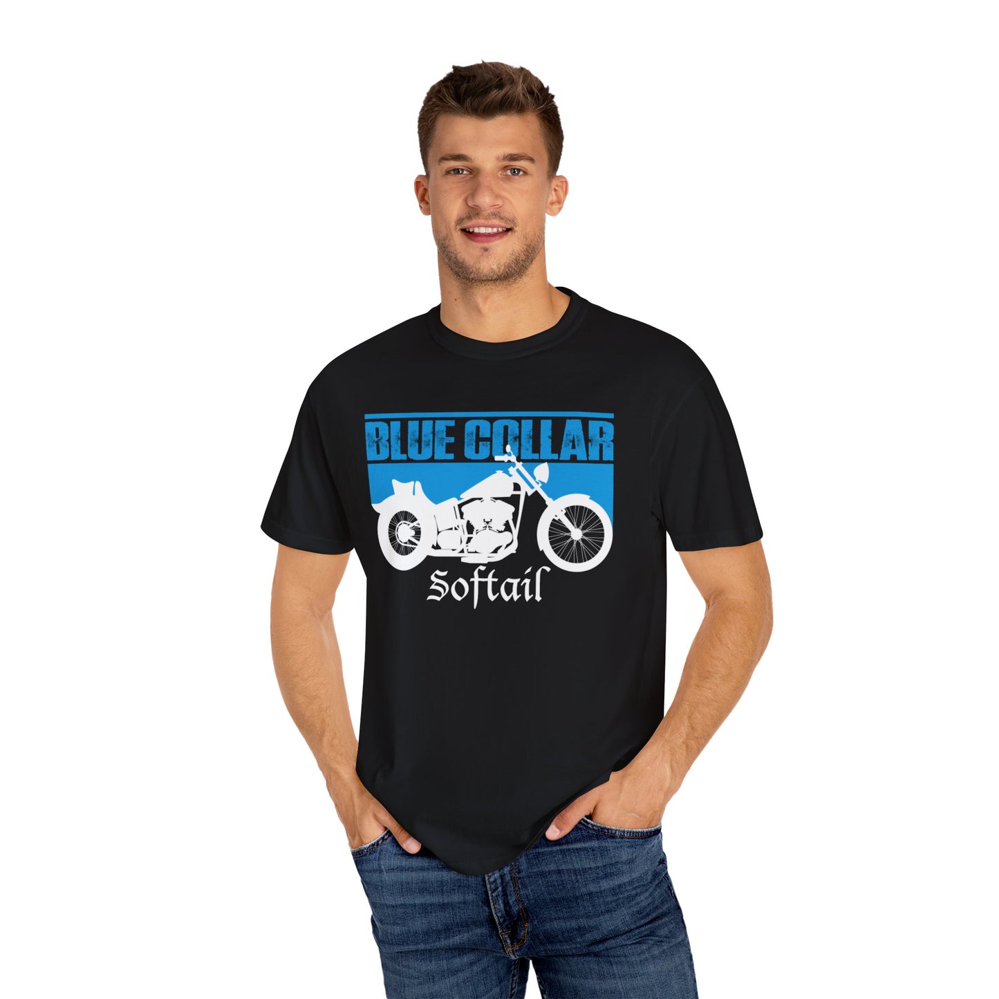 Blue Collar Softail Tee