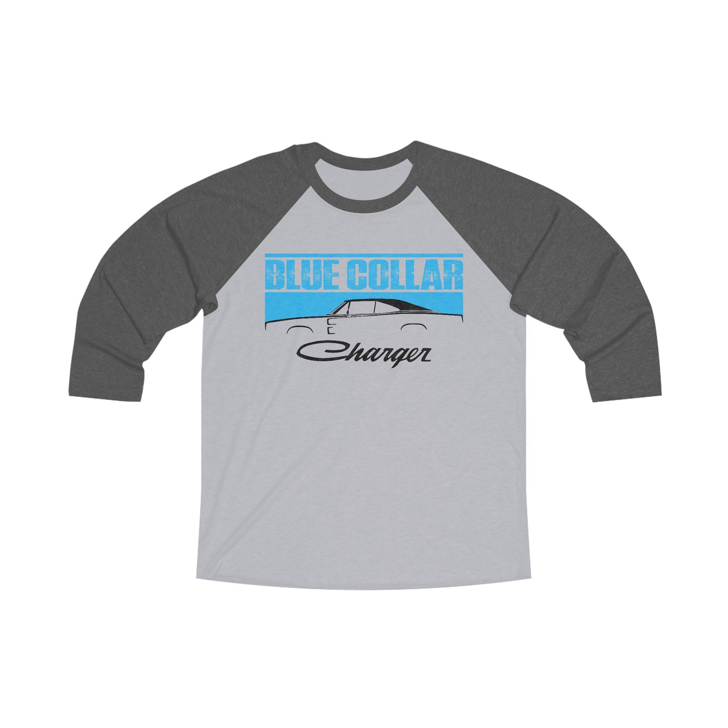 Blue Collar Charger Raglan Tee