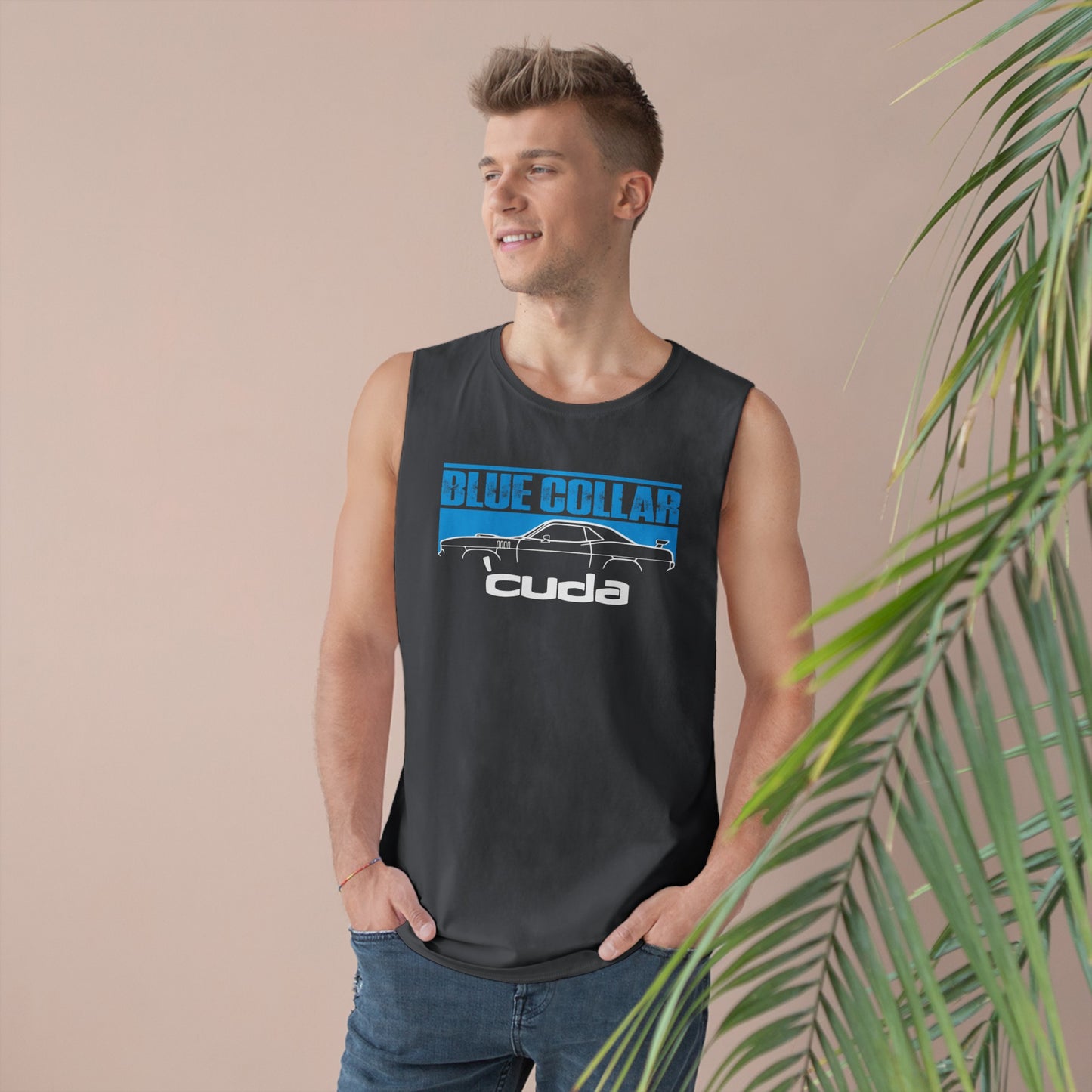 Blue Collar 'Cuda Sleeveless Tee