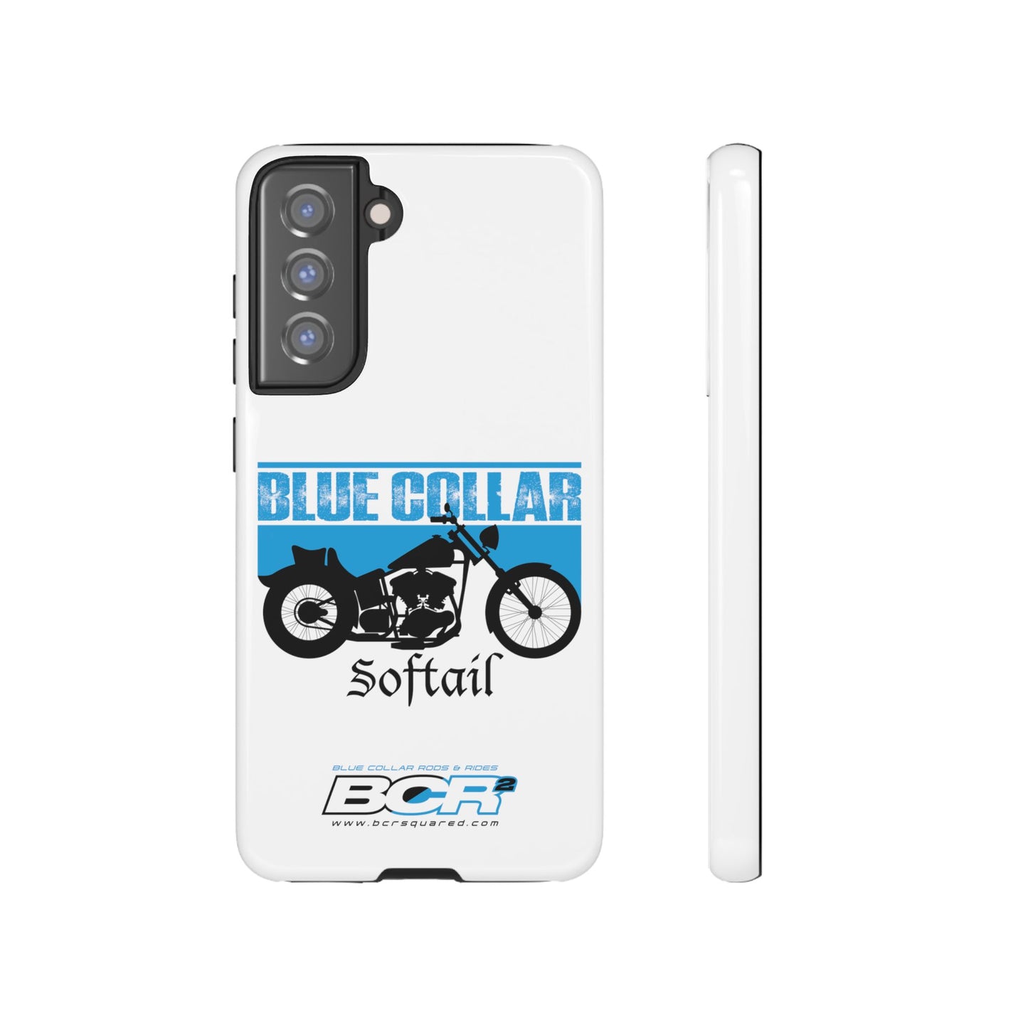 Blue Collar Softail Phone Cases