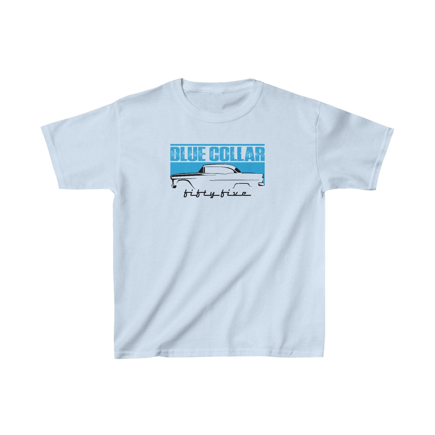 Blue Collar Fifty Five Kids Tee