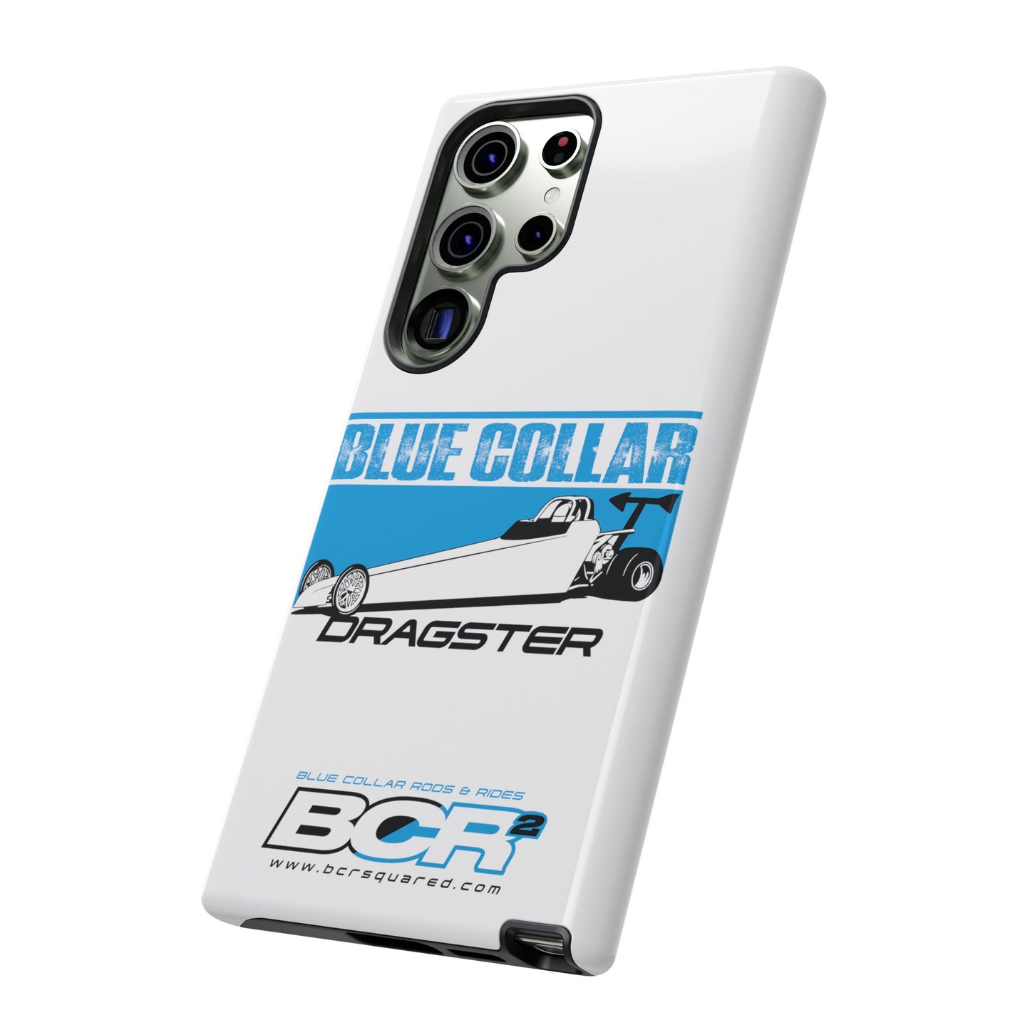 Blue Collar Dragster Phone Cases