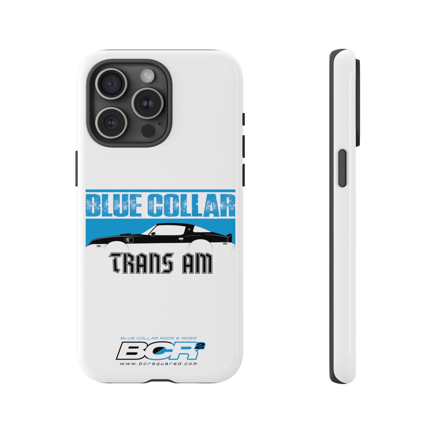 Blue Collar Trans Am White Phone Case