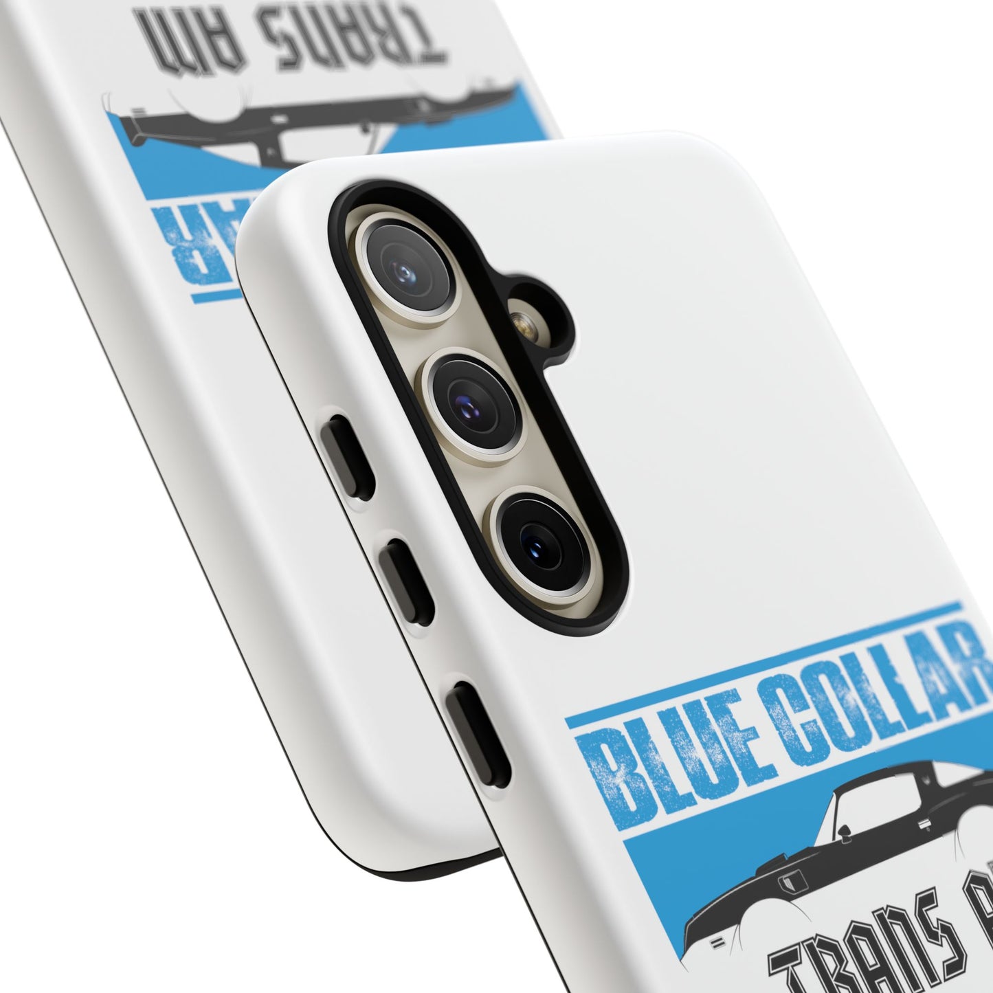 Blue Collar Trans Am White Phone Case