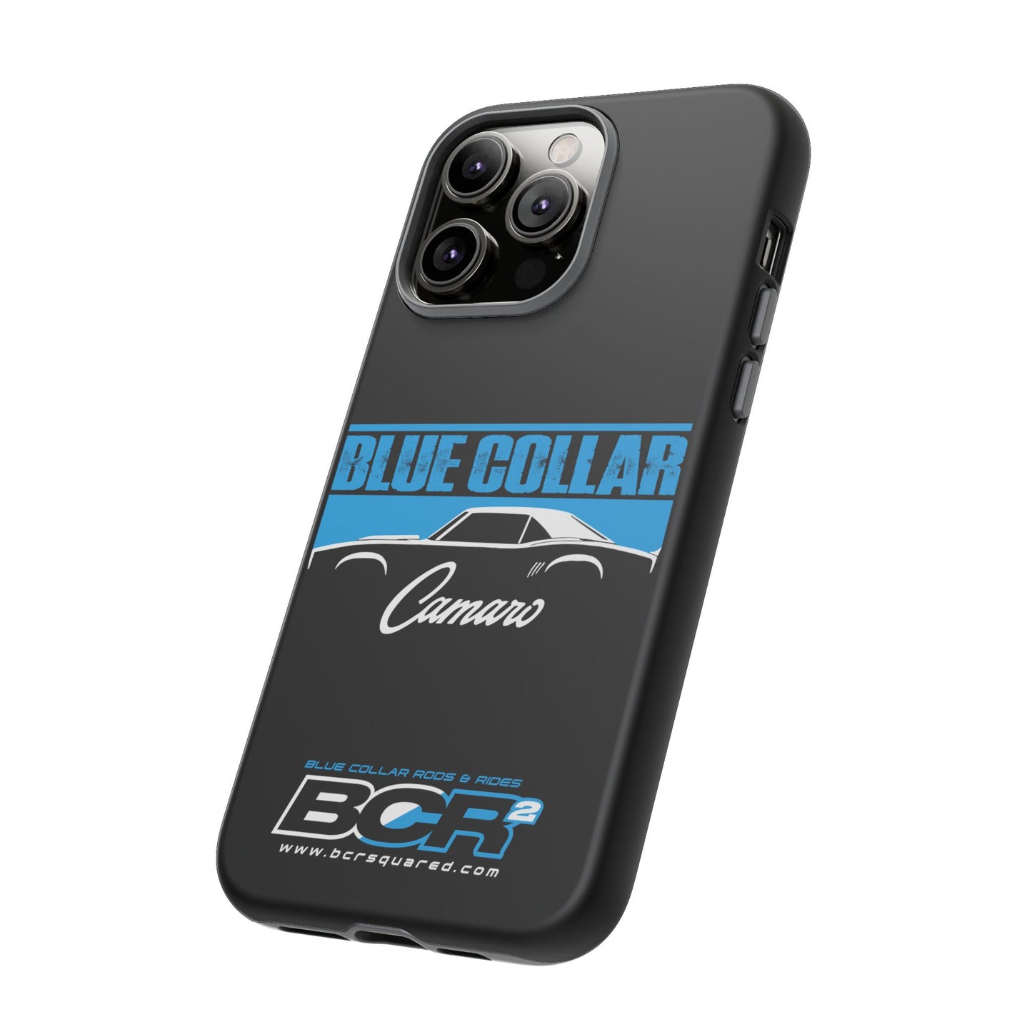 Blue Collar 1st Gen Camaro Black Phone Cases