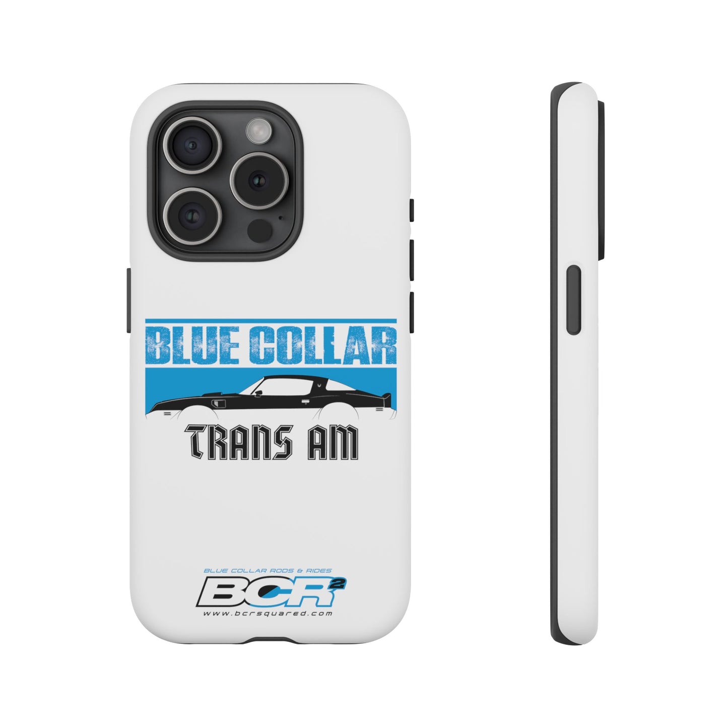 Blue Collar Trans Am White Phone Case