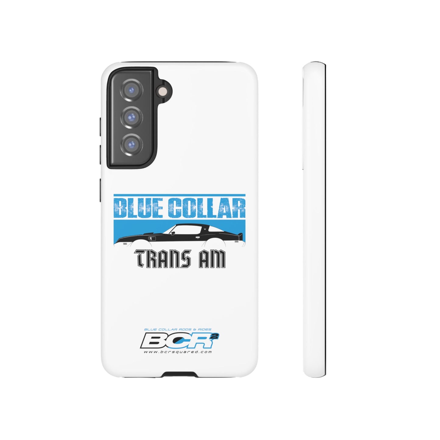 Blue Collar Trans Am White Phone Case