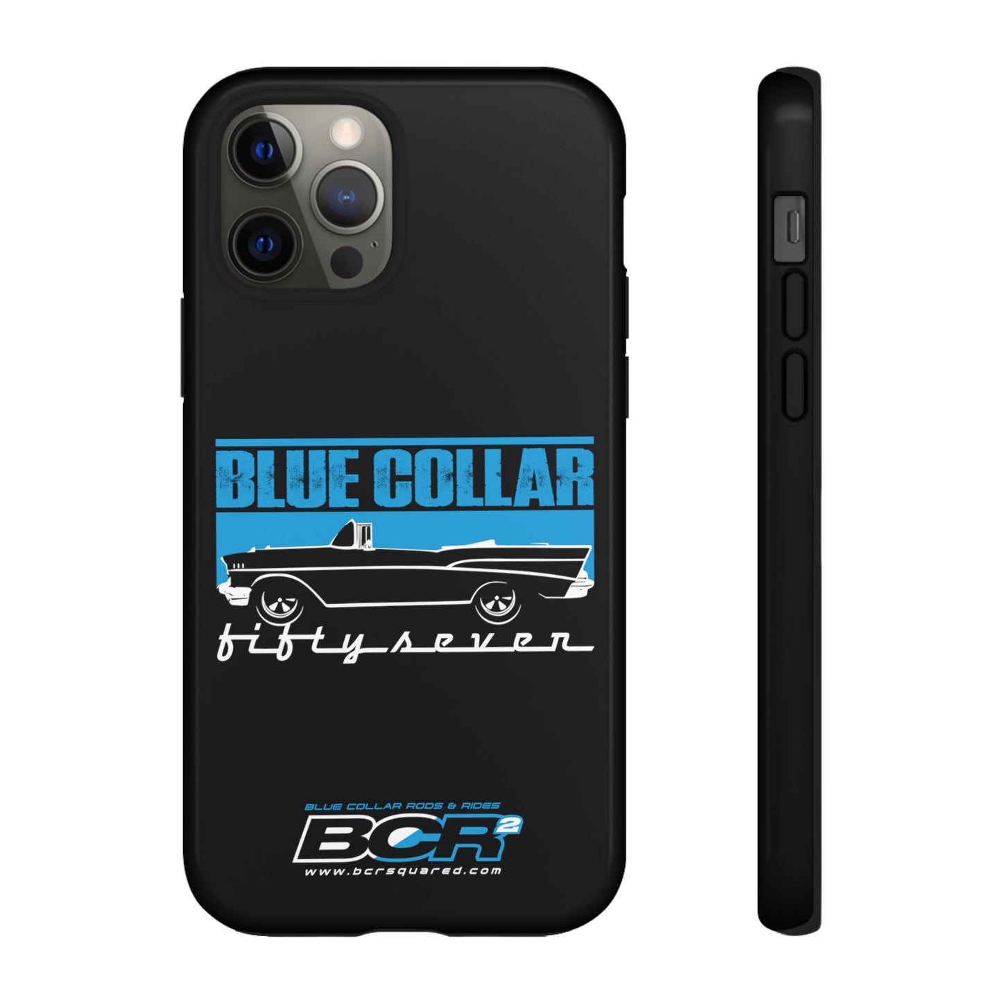 Blue Collar Fifty Seven Black Phone Case