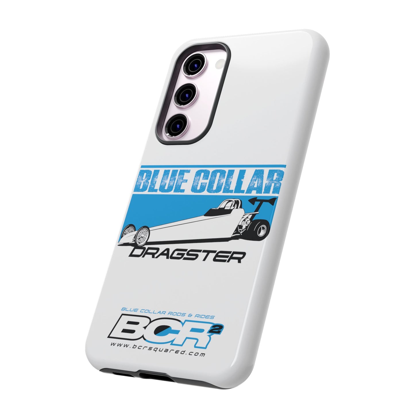 Blue Collar Dragster Phone Cases