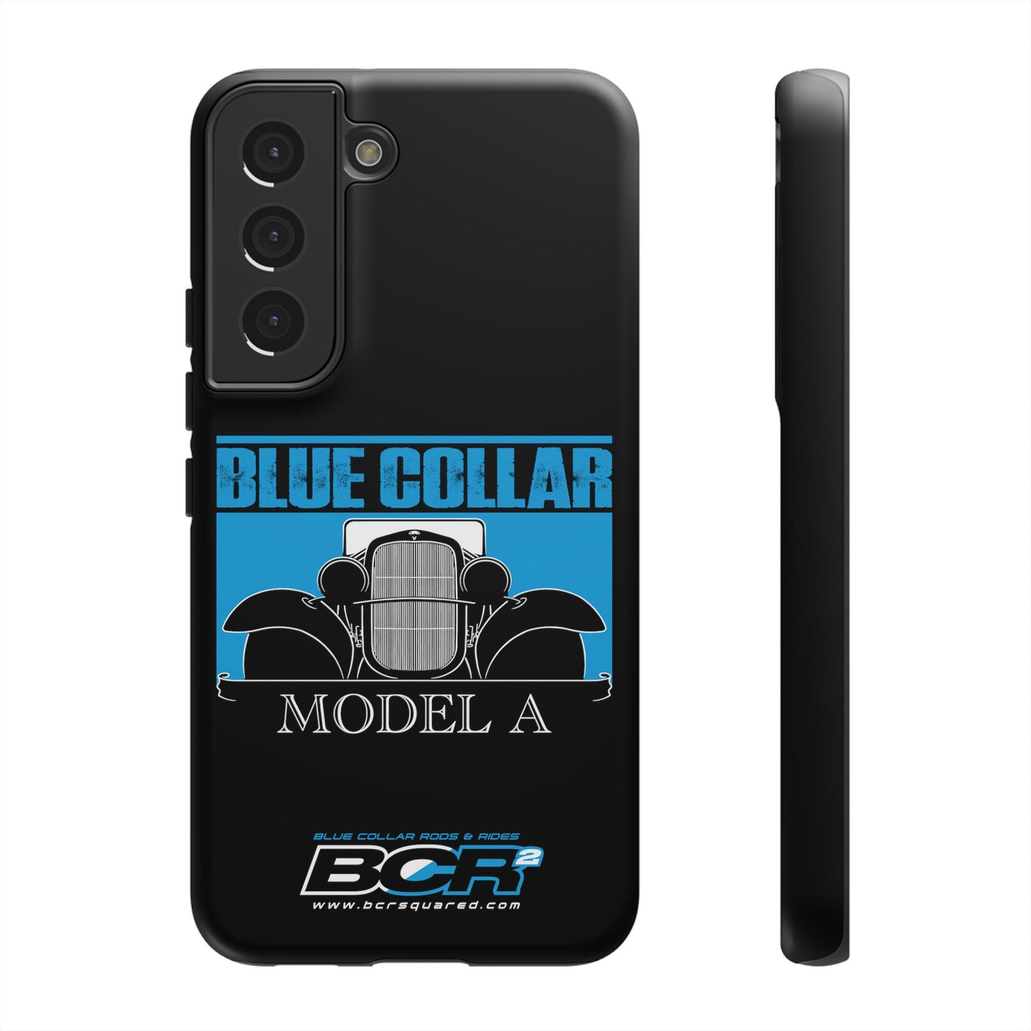 Blue Collar Model A Black Phone Case