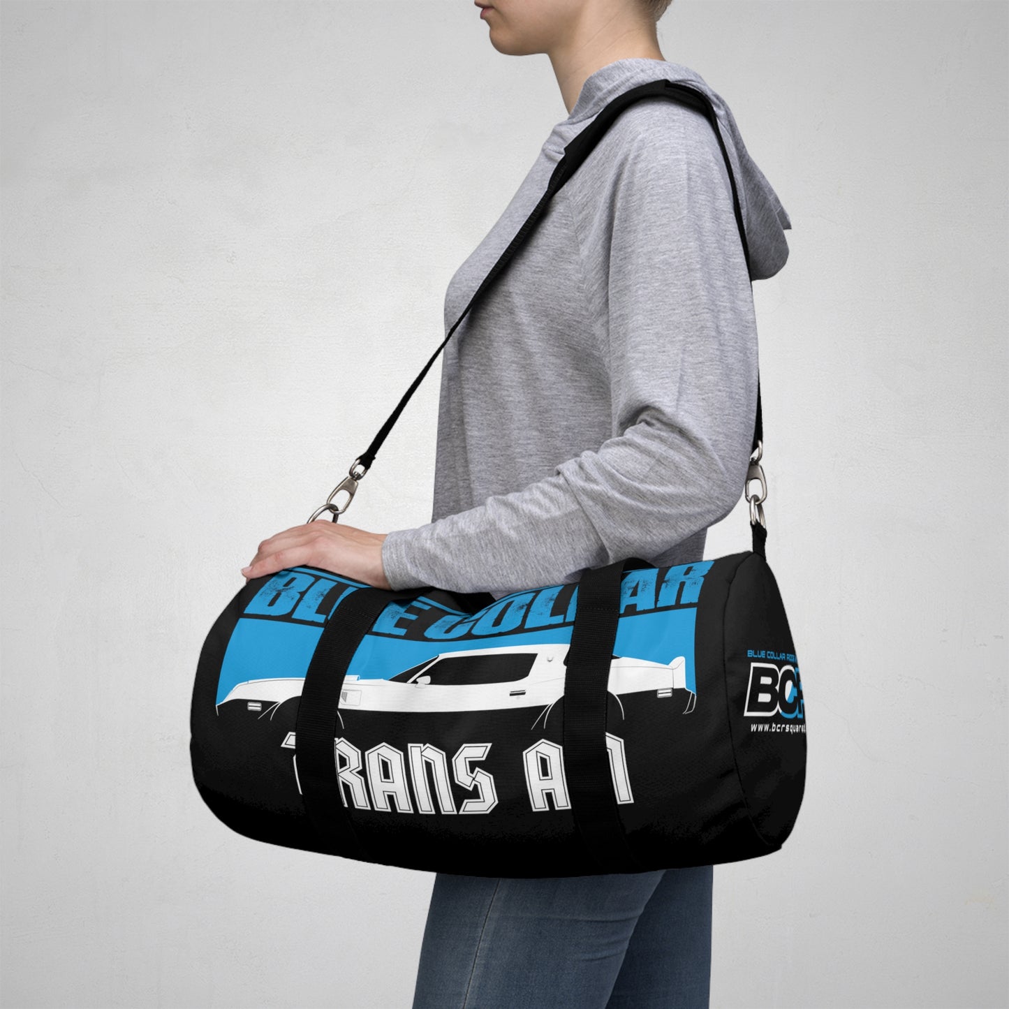 Blue Collar Trans Am Black Duffel Bag