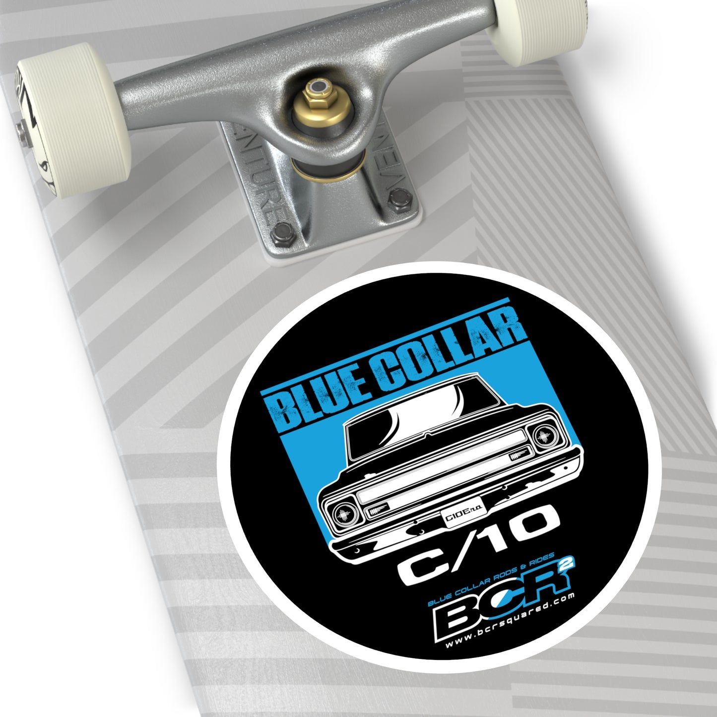 Blue Collar C/10 Sticker