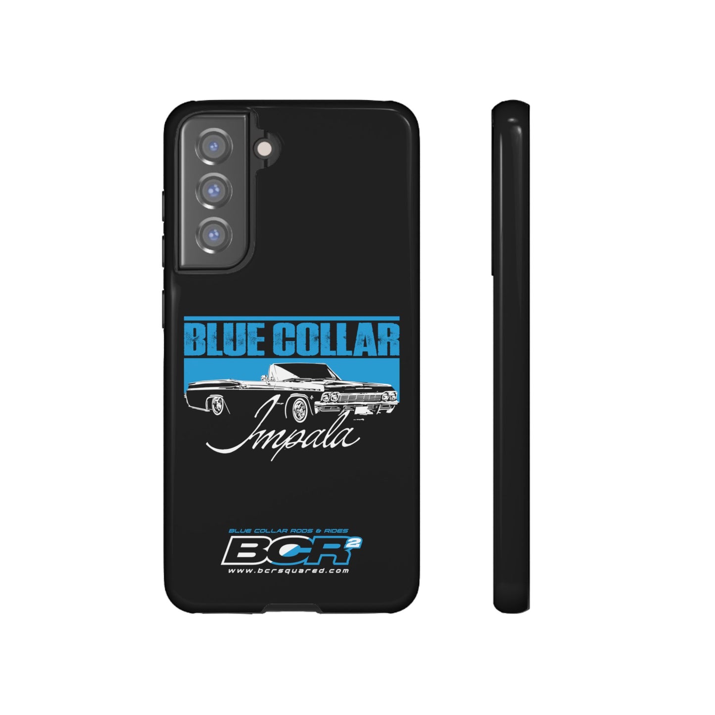 Blue Collar Impala Black Phone Cases