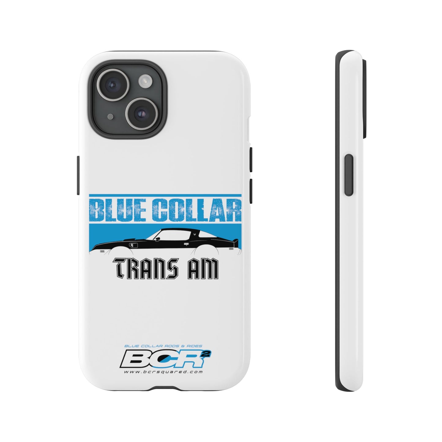 Blue Collar Trans Am White Phone Case