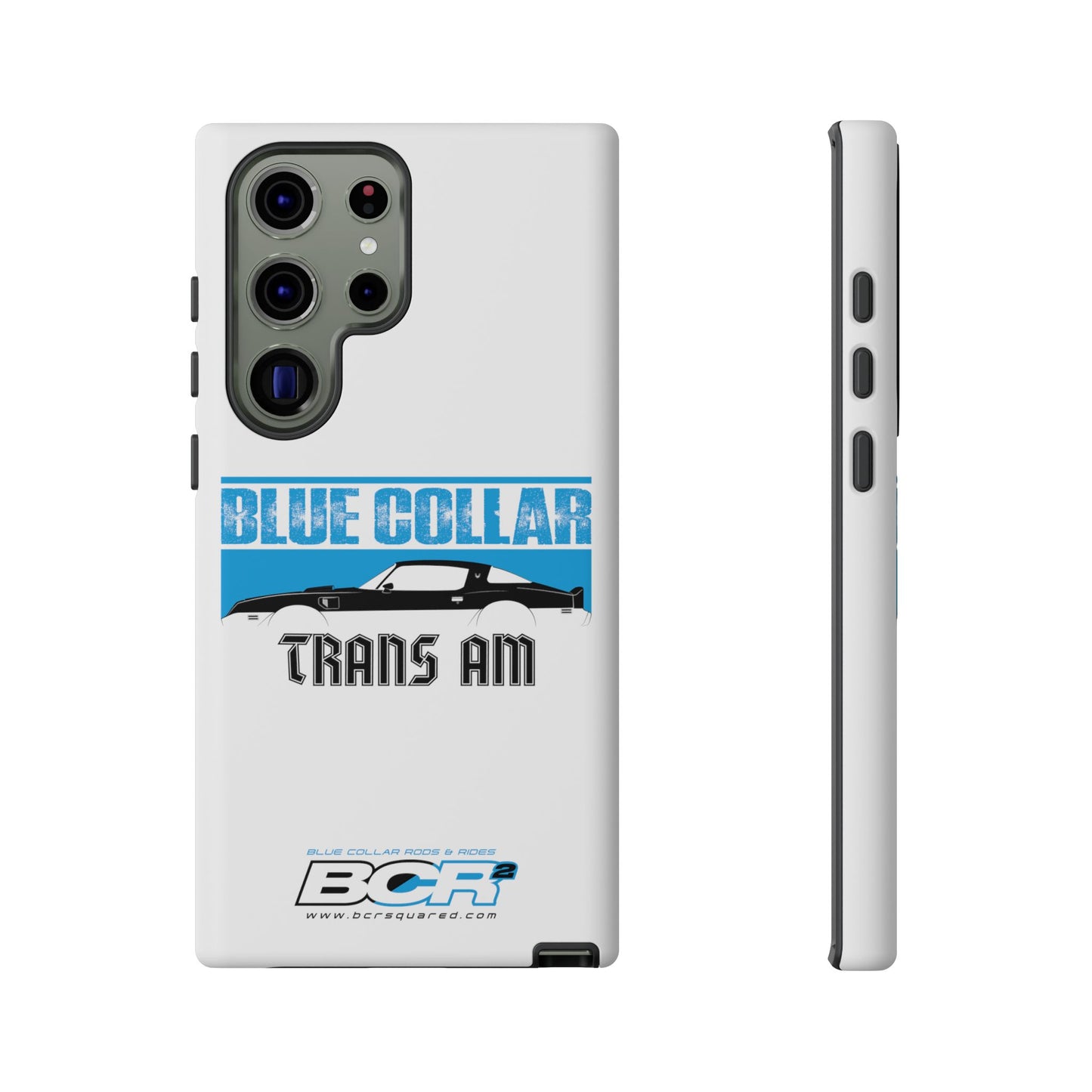 Blue Collar Trans Am White Phone Case