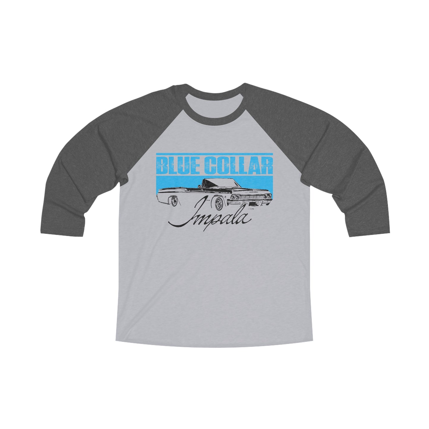 Blue Collar Impala Raglan Tee