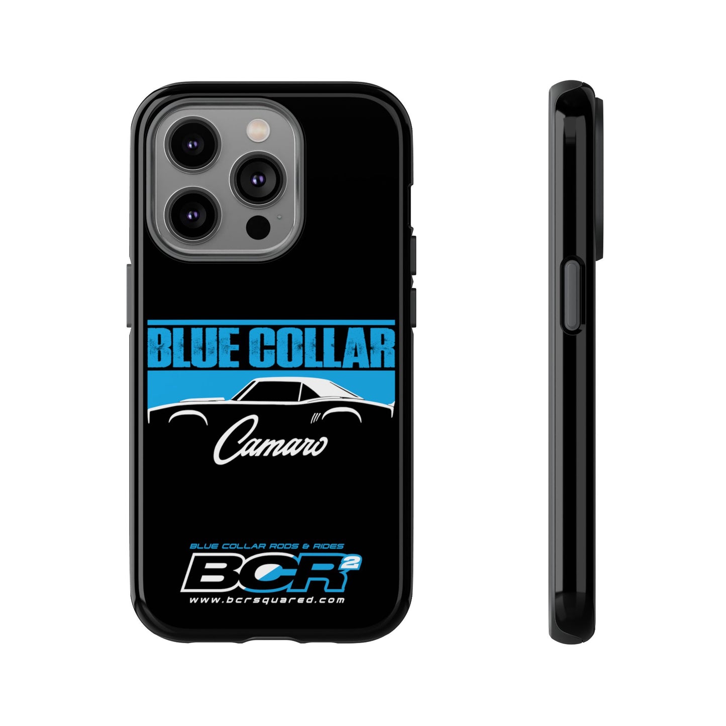 Blue Collar 1st Gen Camaro Black Phone Cases