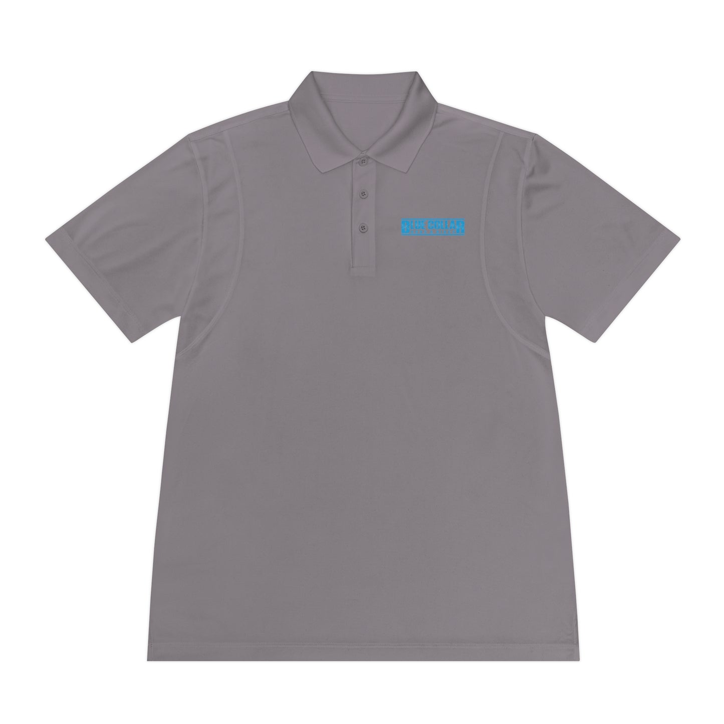 Blue Collar Block Logo Polo Shirt