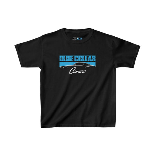 Blue Collar 2nd Gen Camaro Kids Tee