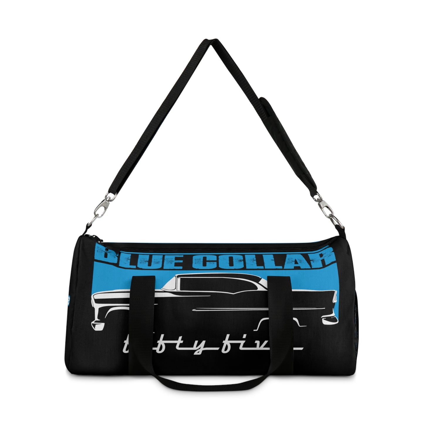 Blue Collar Fifty Five Black Duffel Bag