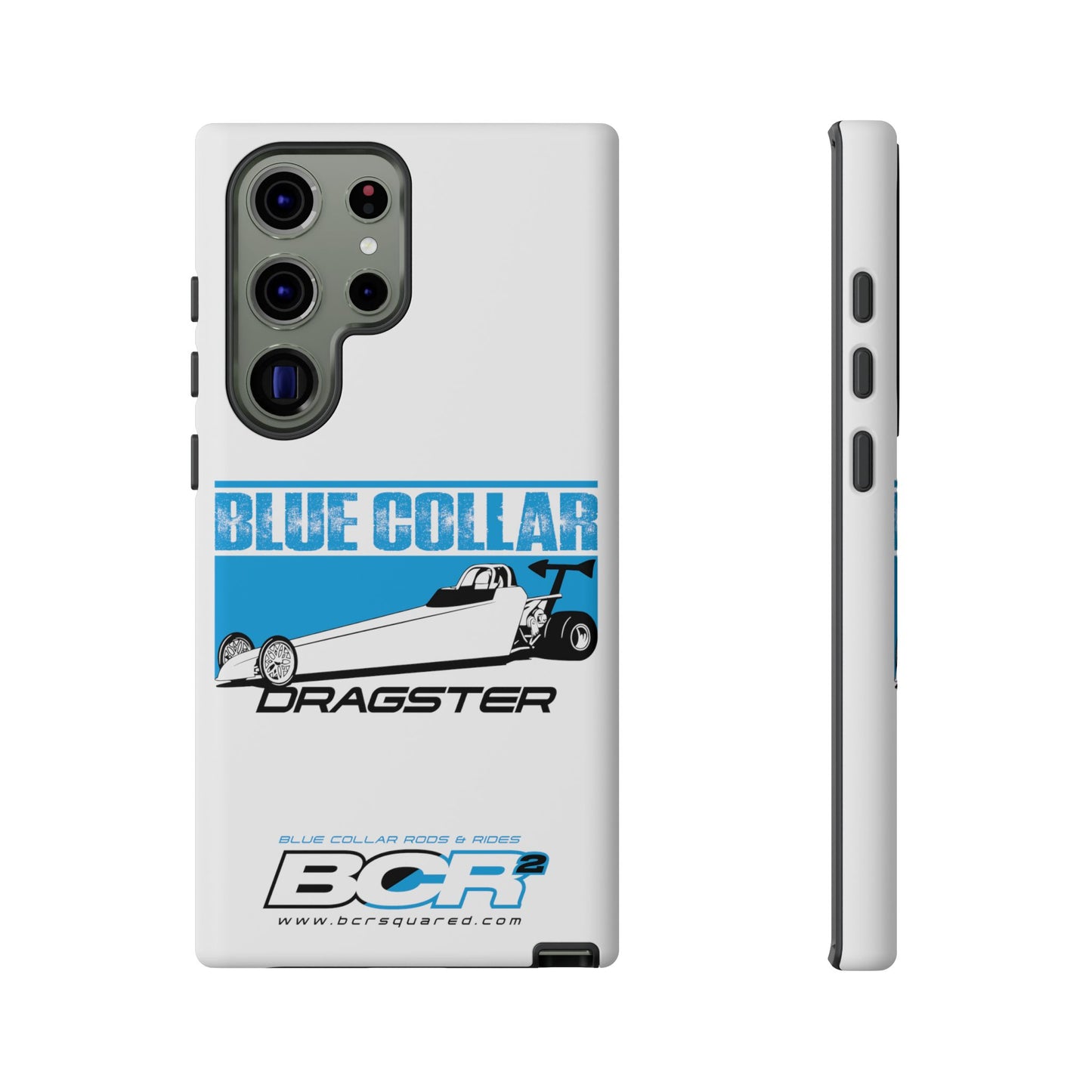 Blue Collar Dragster Phone Cases