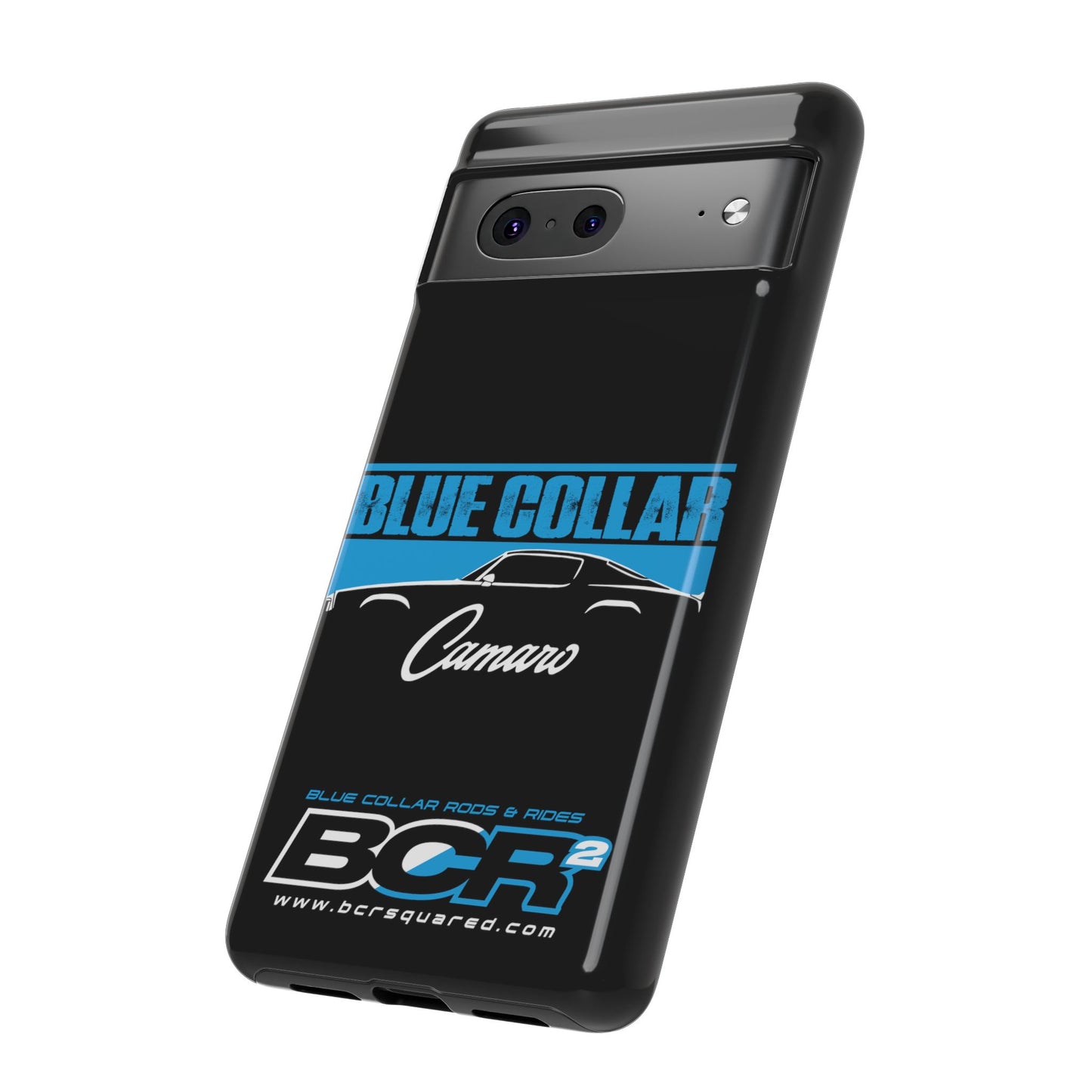 Blue Collar 2nd Gen Camaro Black Phone Cases