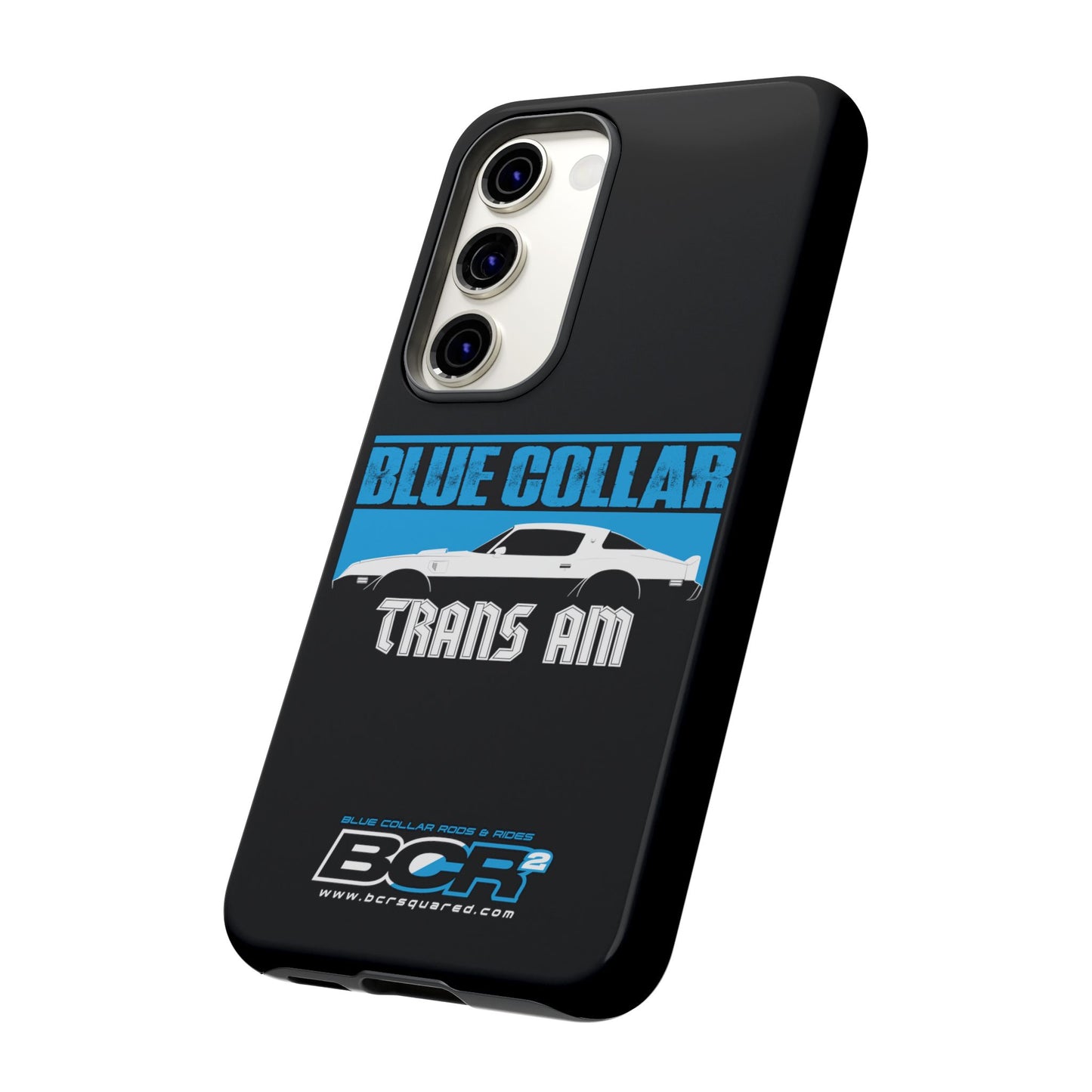 Blue Collar Black Phone Case