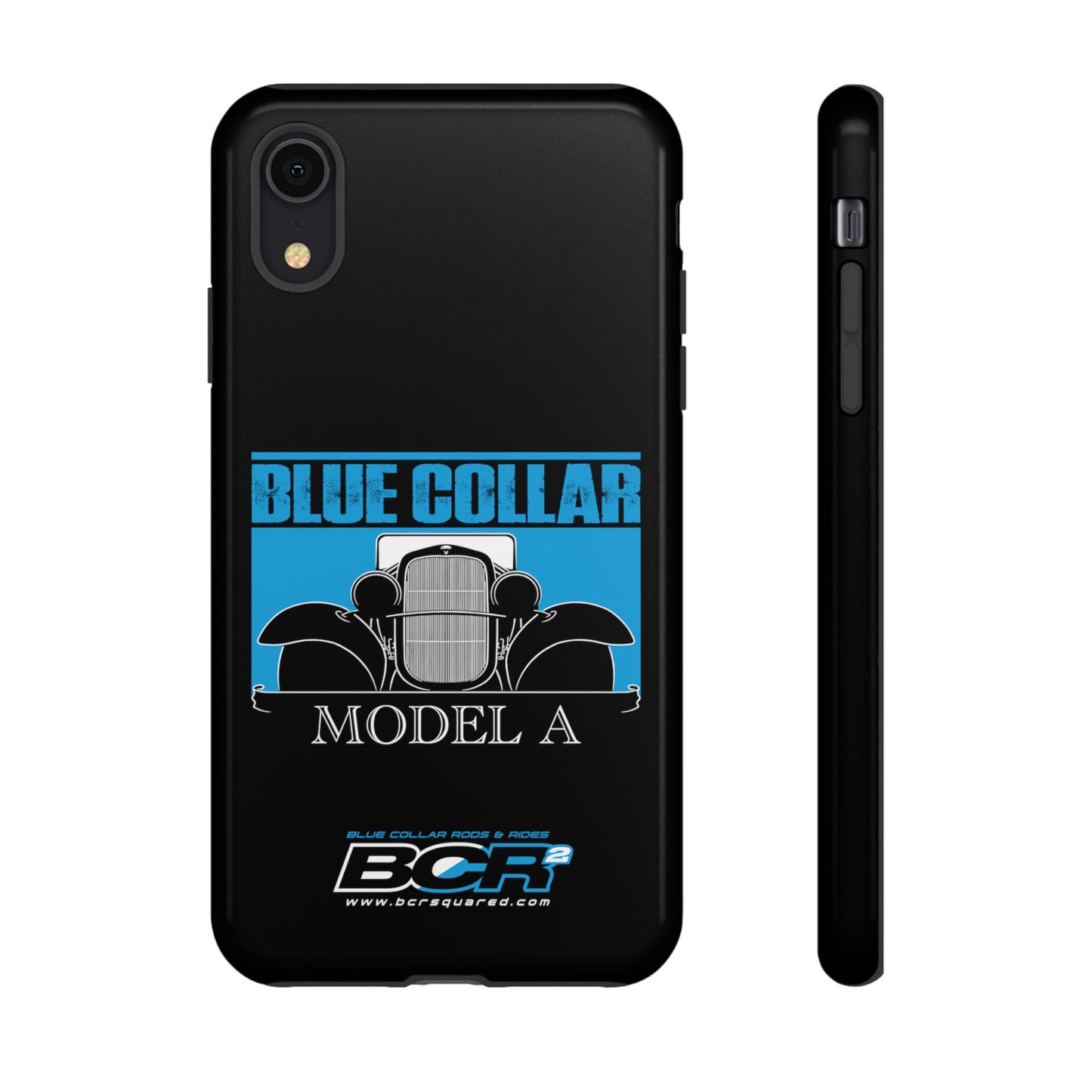 Blue Collar Model A Black Phone Case