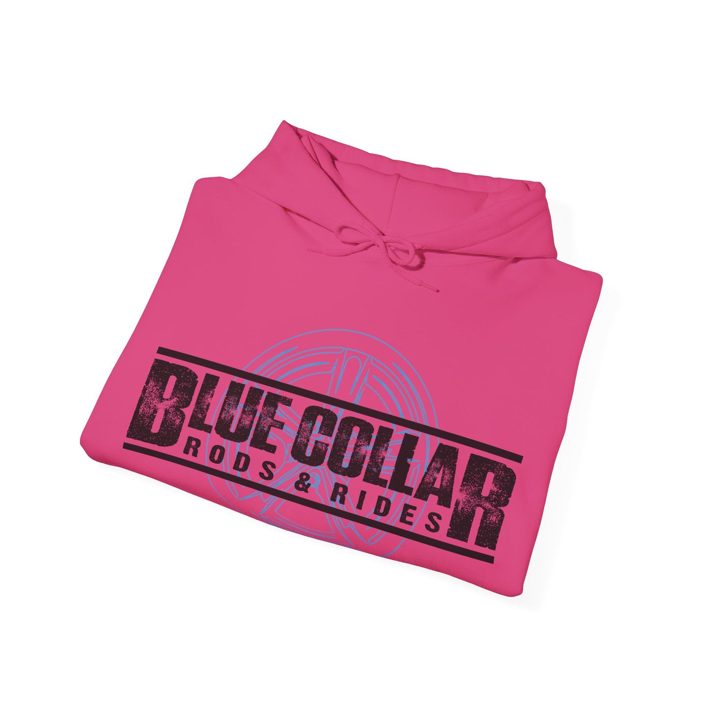 Blue Collar Wheel Hoodie