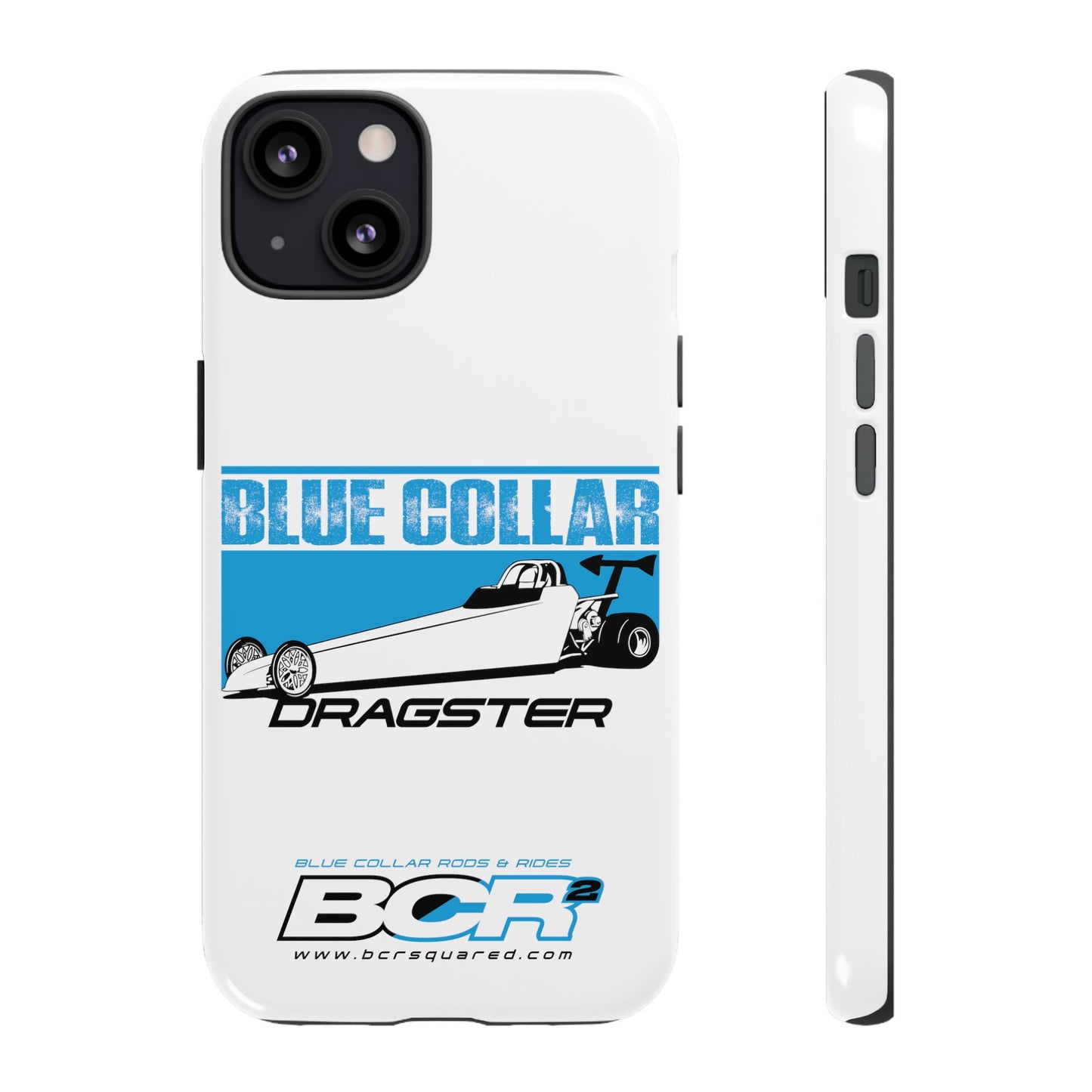 Blue Collar Dragster Phone Cases