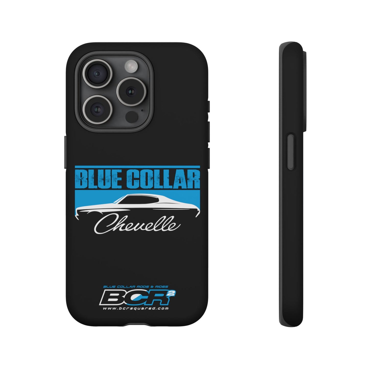 Blue Collar Chevelle Black Phone Case