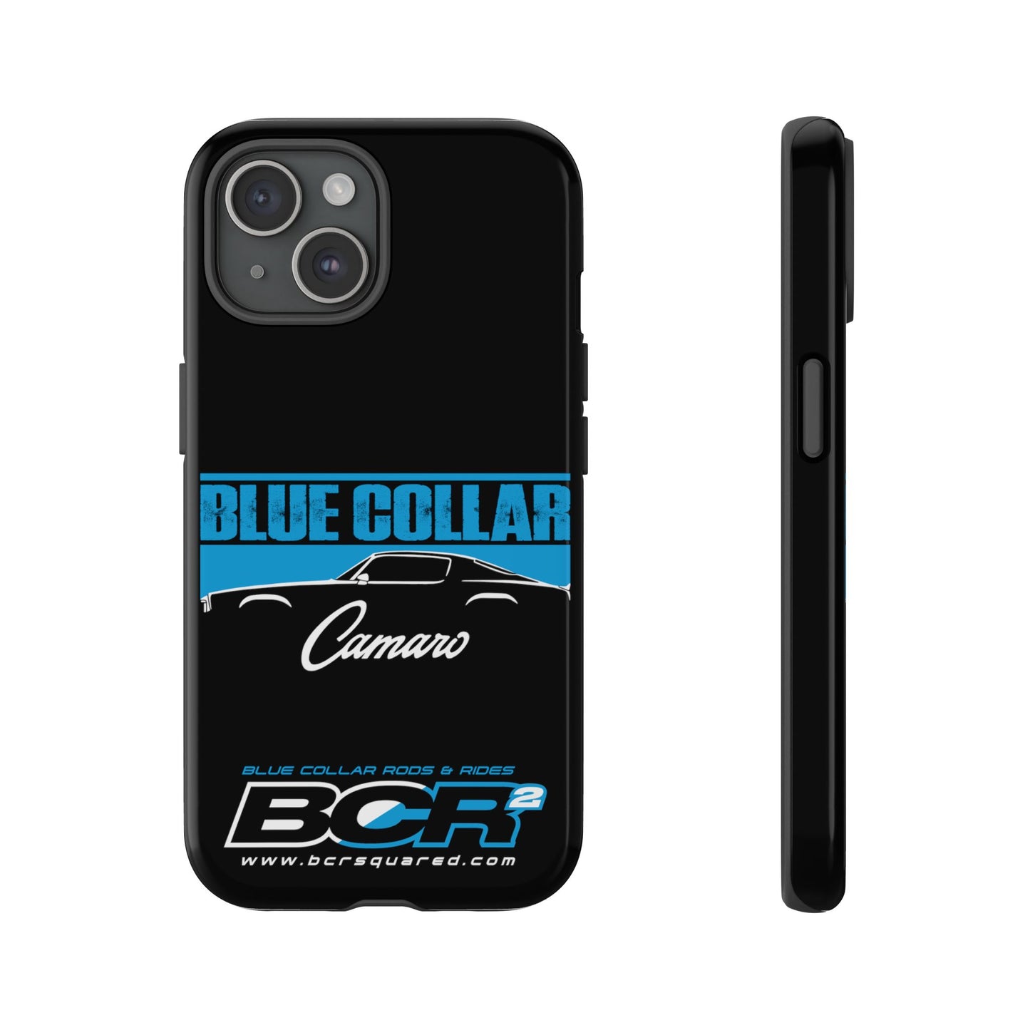 Blue Collar 2nd Gen Camaro Black Phone Cases