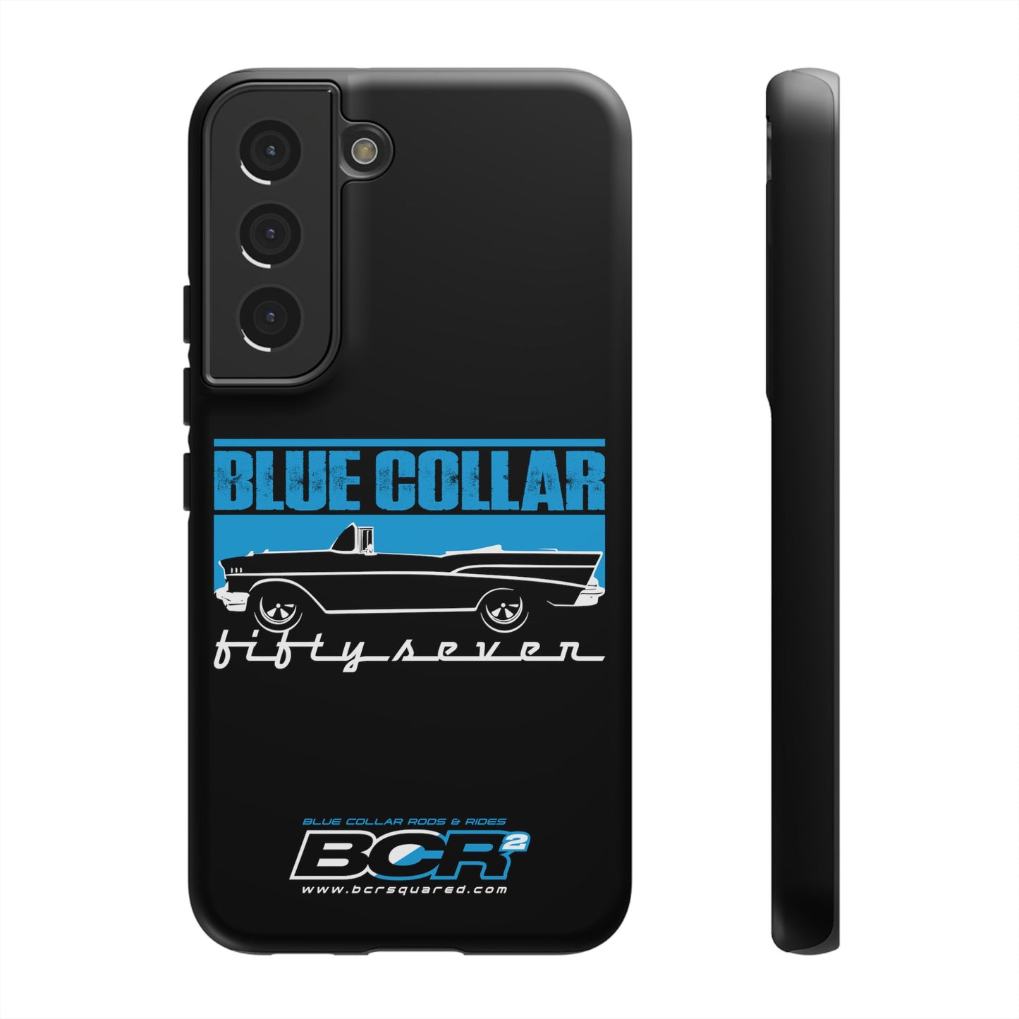 Blue Collar Fifty Seven Black Phone Case