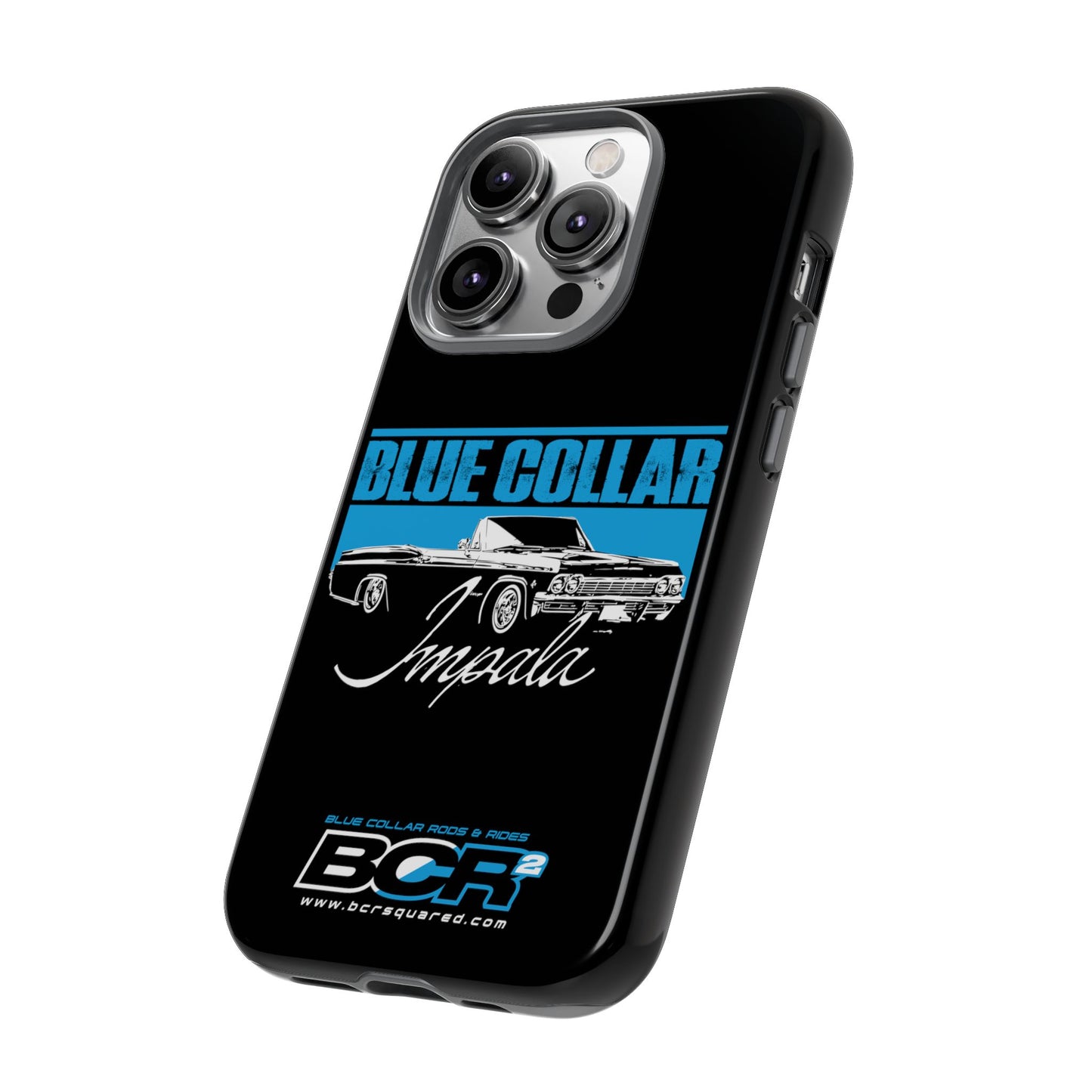 Blue Collar Impala Black Phone Cases