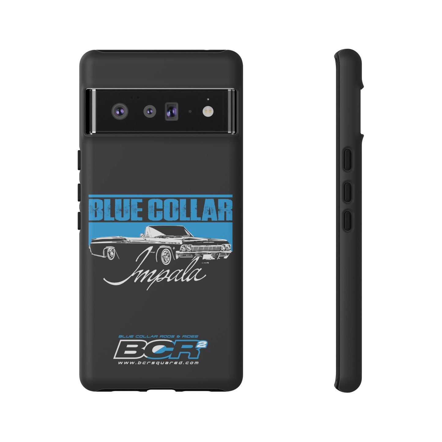 Blue Collar Impala Black Phone Cases