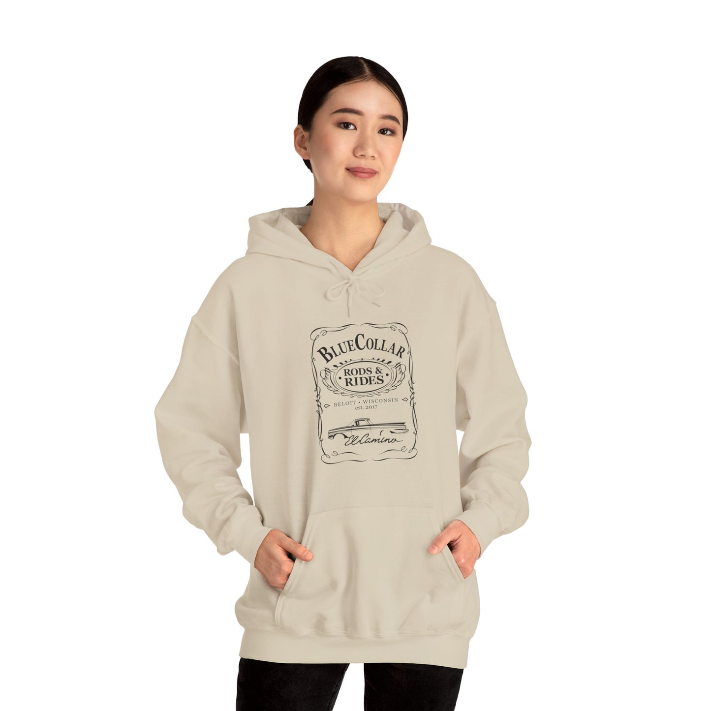 Blue Collar JD El Camino Hoodie